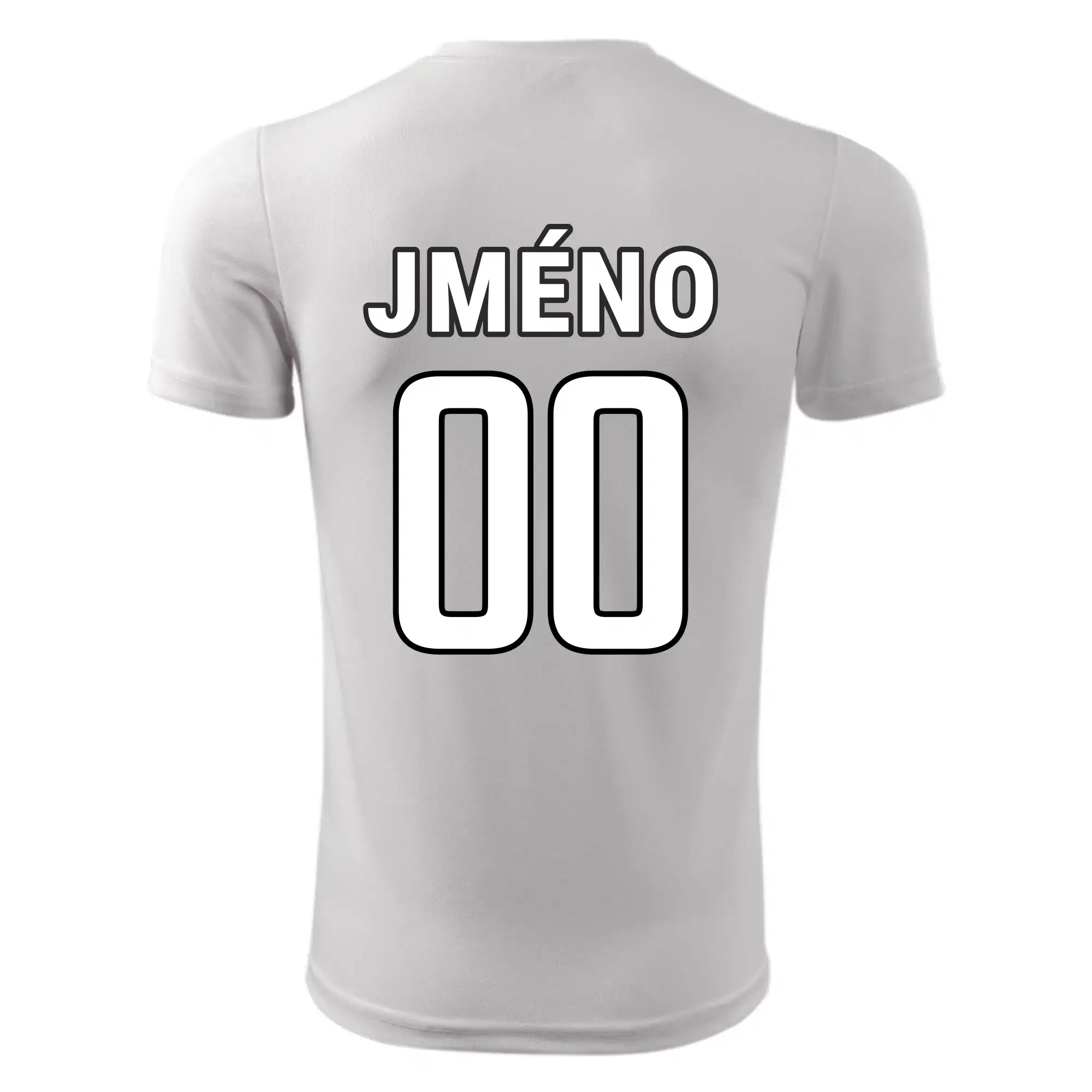 Florbalový  dres - vlastní jméno a číslo