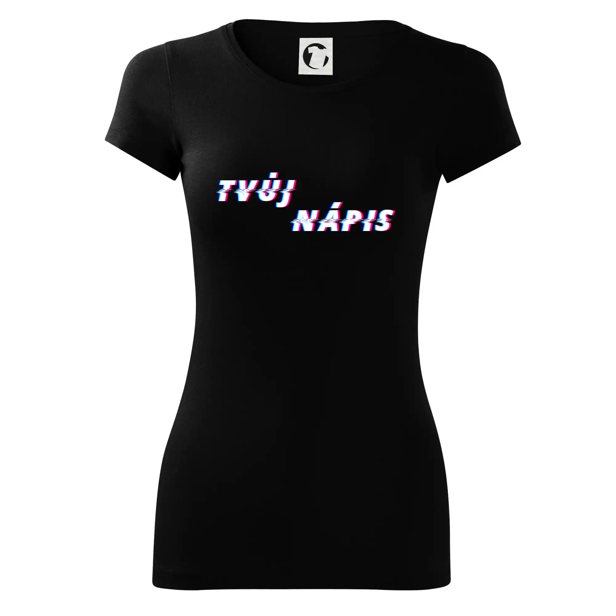 Glitch font - tvůj nápis