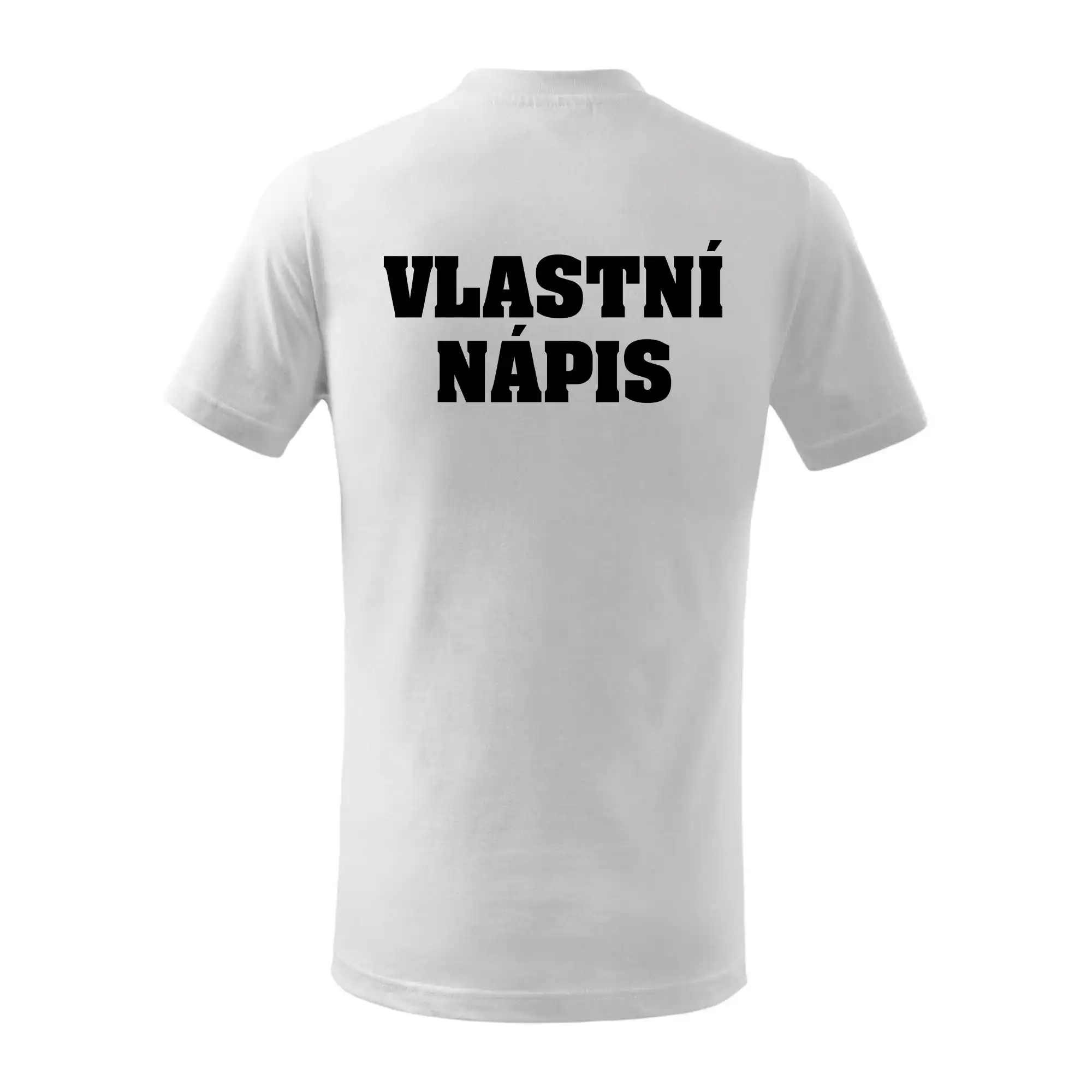 Hvězda života - vlastní nápis vpředu a vzadu
