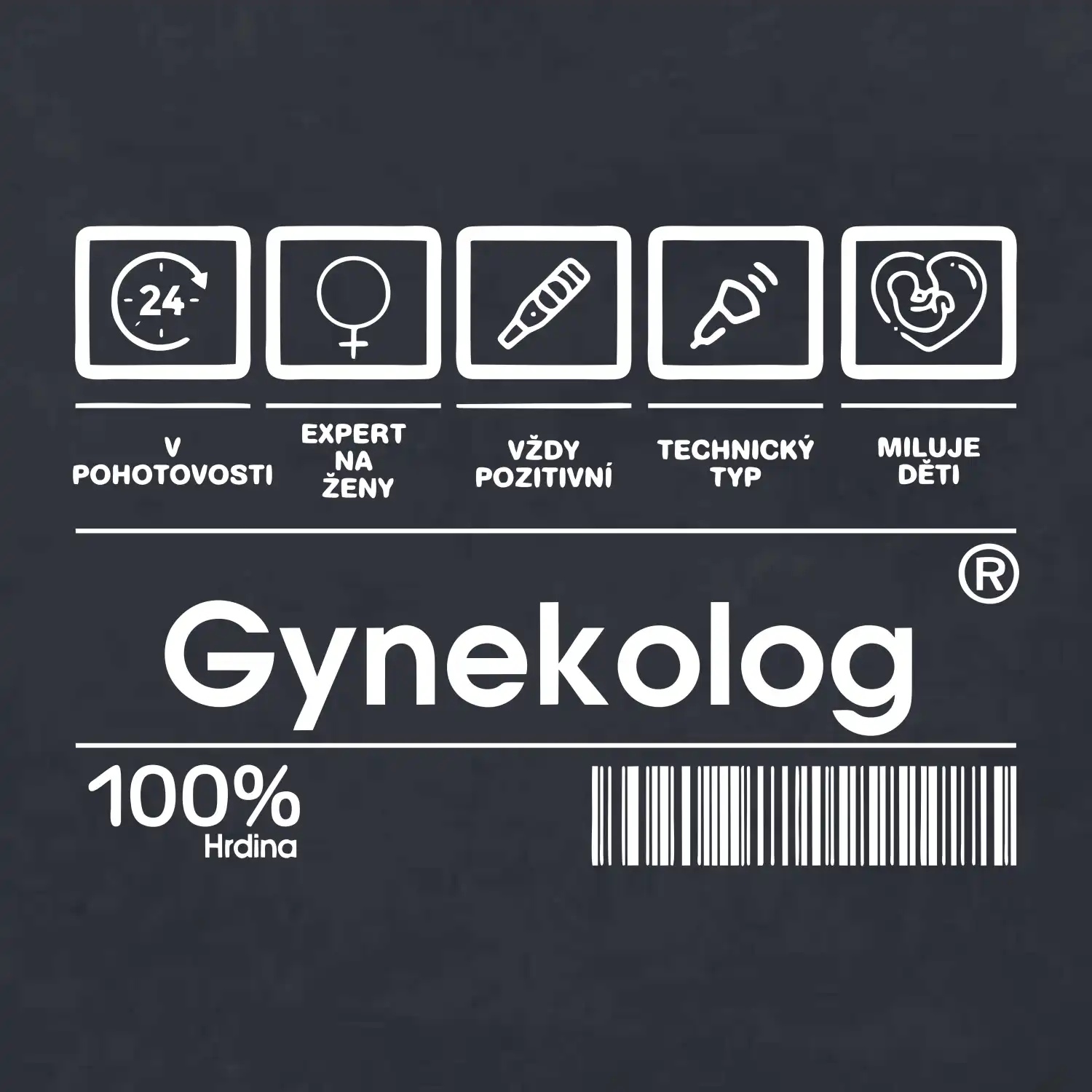 Čárový kód - gynekolog