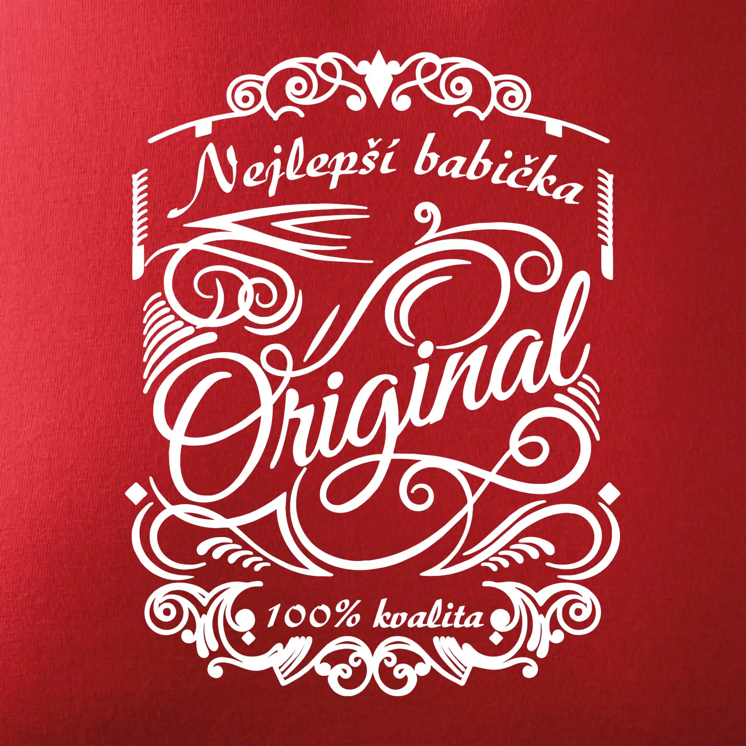 Vintage nejlepší babička  100% kvalita