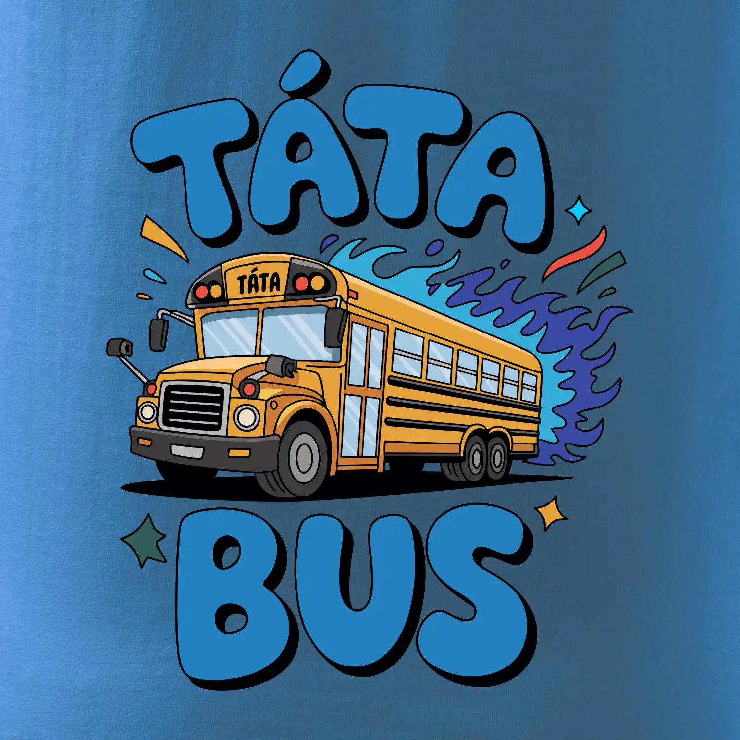 Táta bus - žlutý autobus
