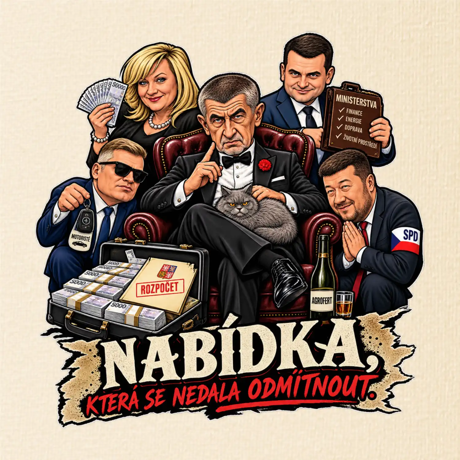 Babiš jako mafiánský kmotr
