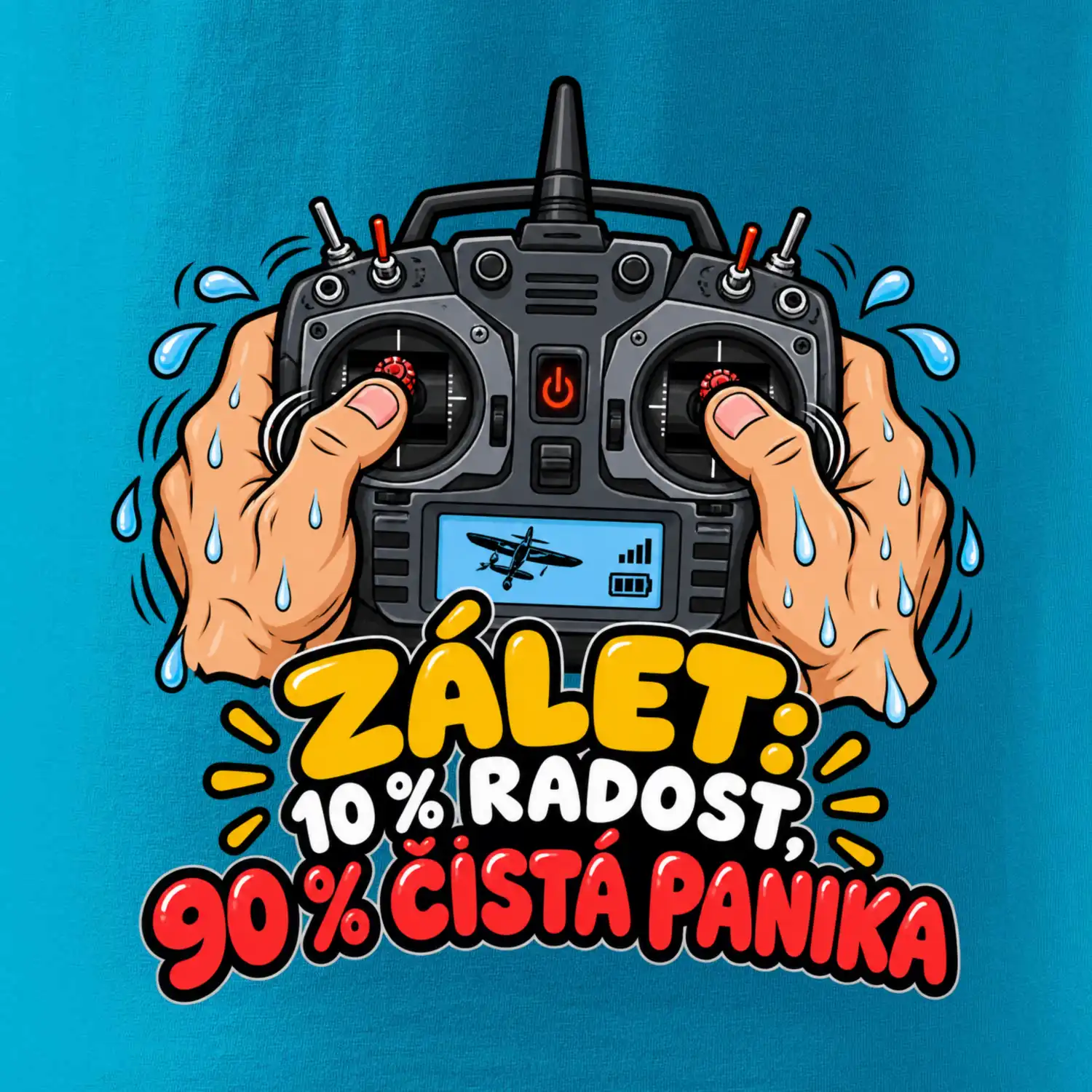 Zálet čistá panika
