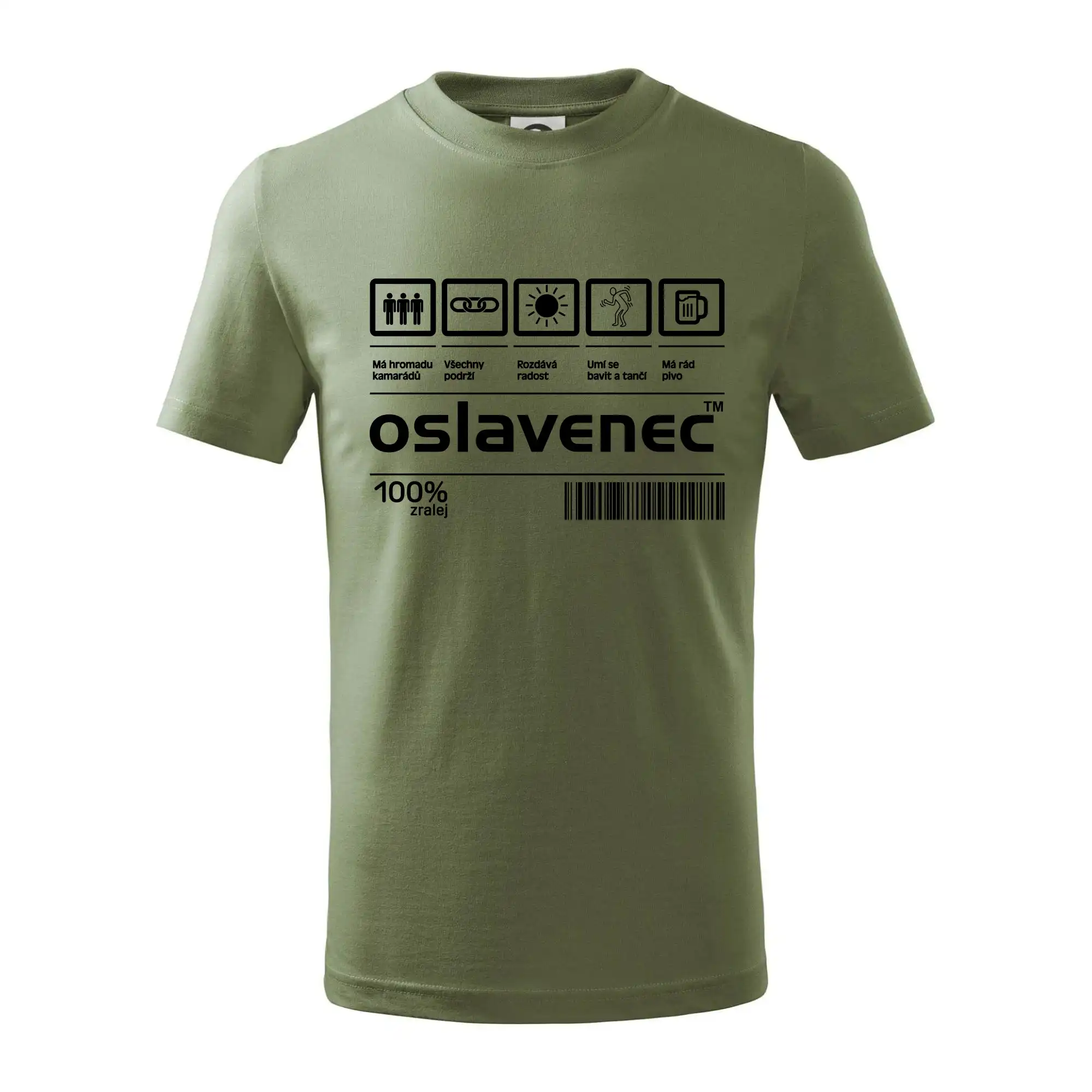 Čárový kód - Oslavenec