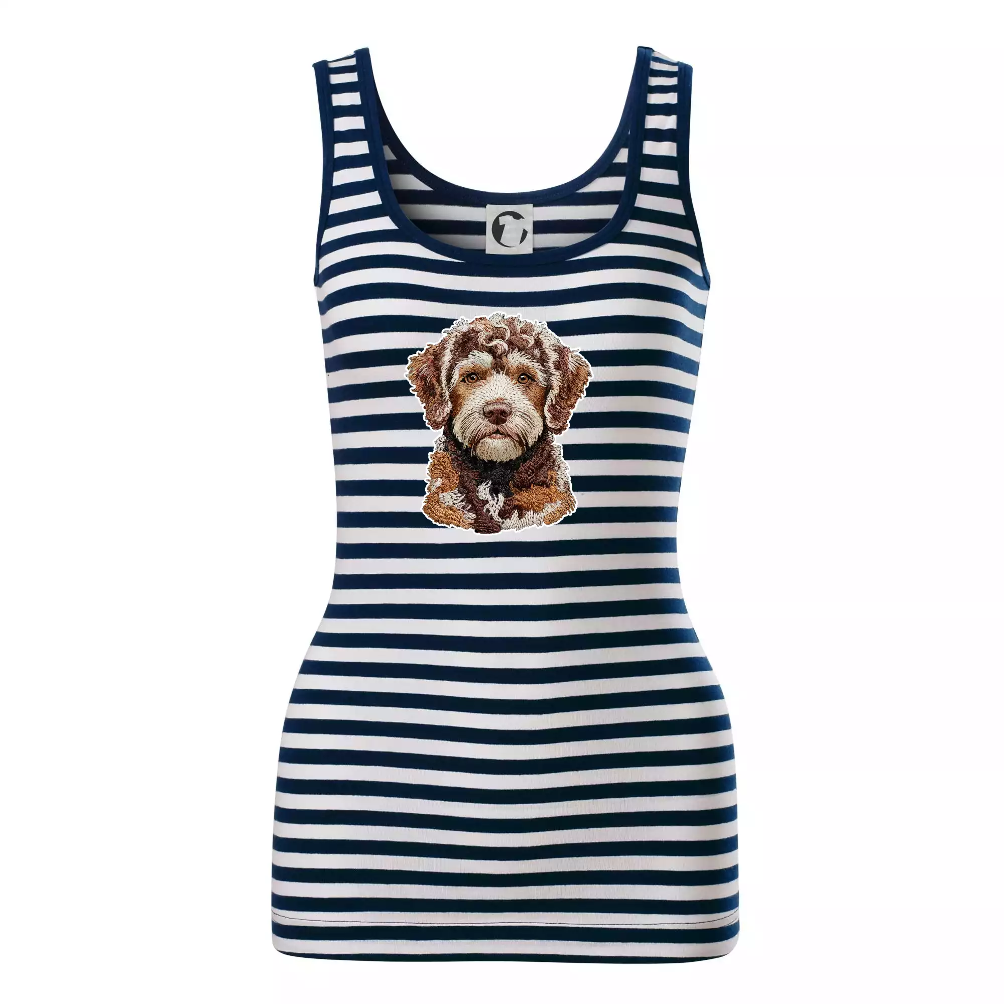 Lagotto romagnolo vyšívaná hlava