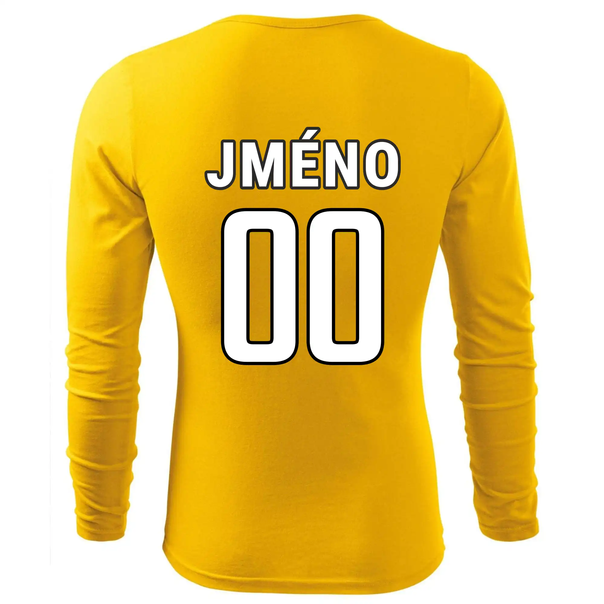 Fotbalový dres - vlastní jméno a číslo