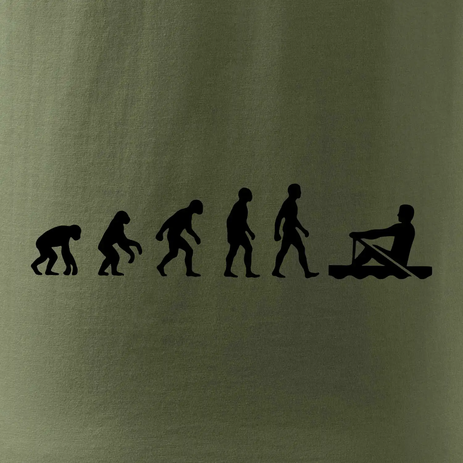 Evoluce veslování 1 človek