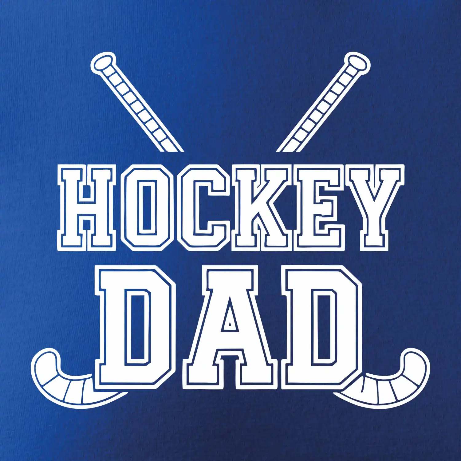 Hockey dad překřížený - pozemní hokej