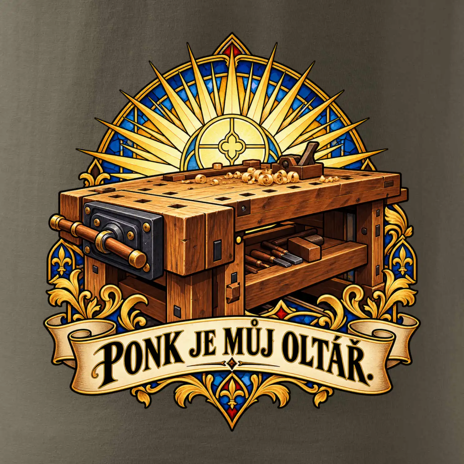Truhlářský ponk je můj oltář