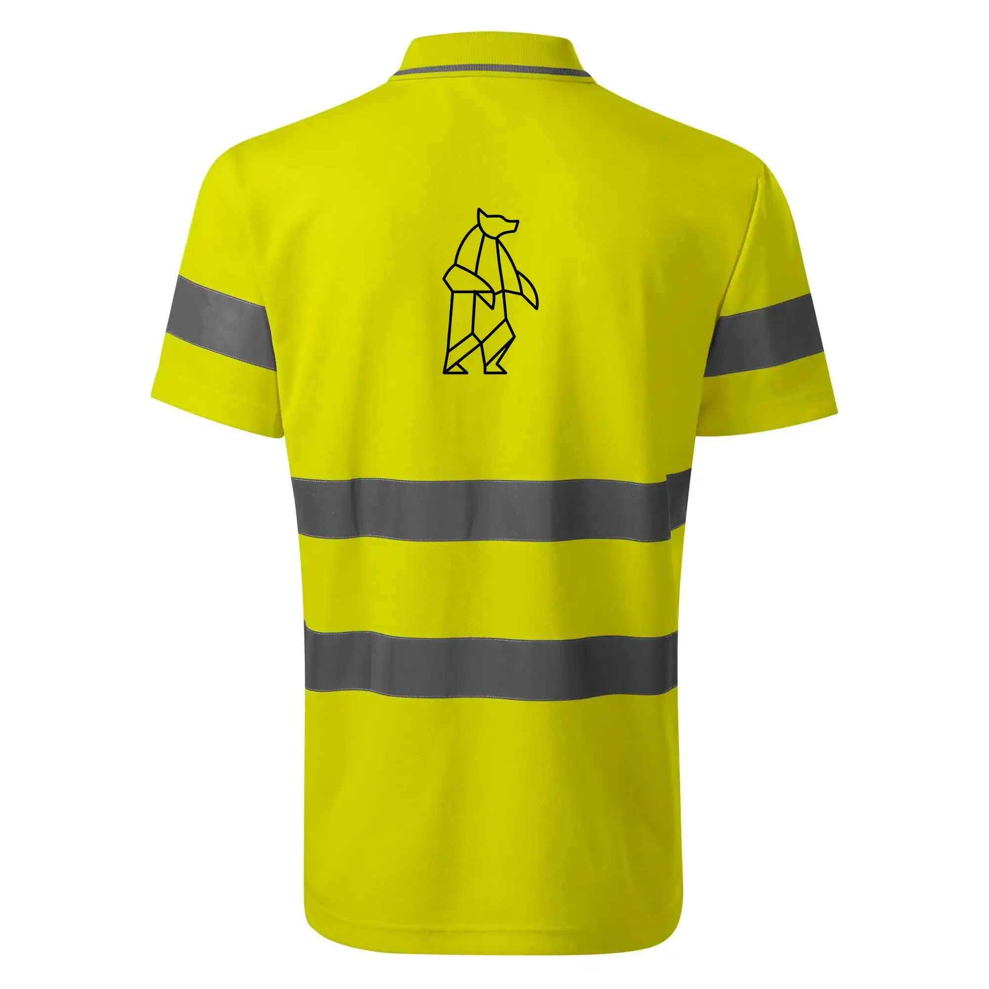 Geometrie lední medvěd stojící