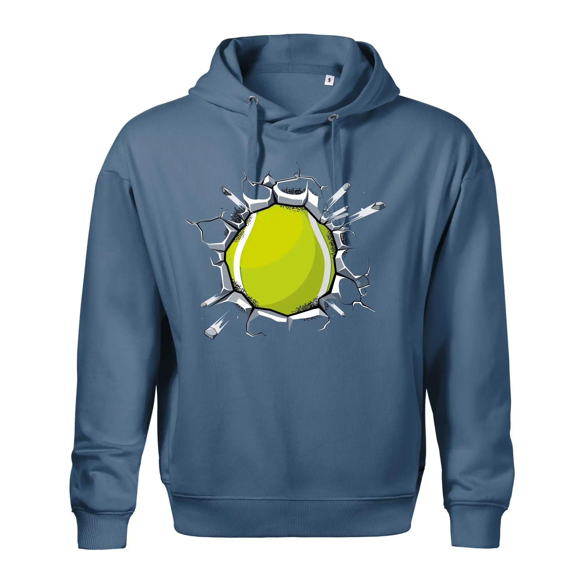 Tenisový míč v triku