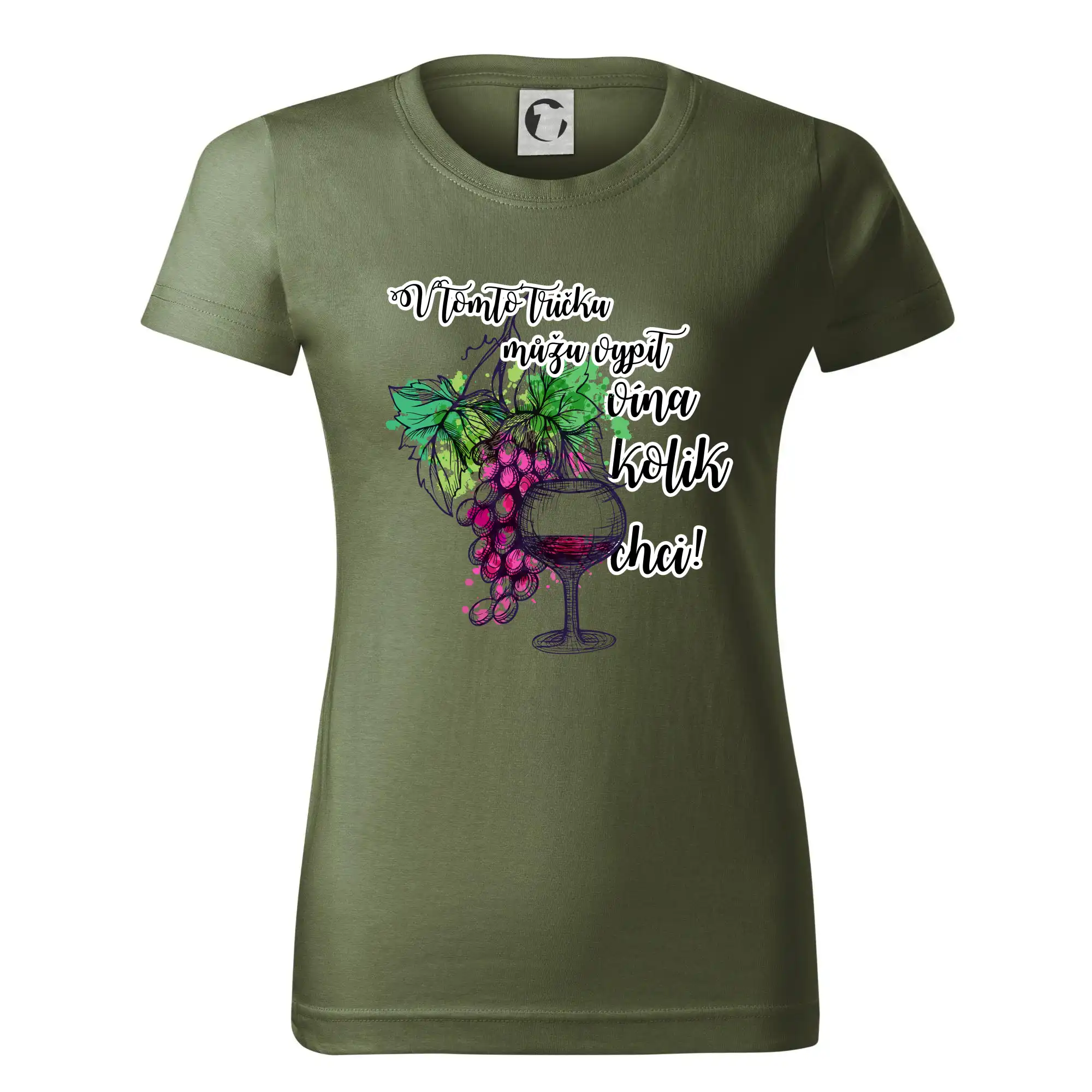 V tomto tričku můžu vypít vína kolik chci