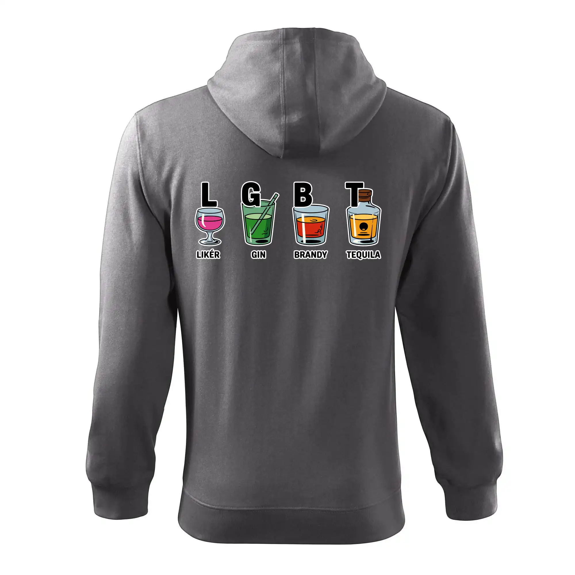 LGBT -  Likér, Gin, Brandy, Tequila