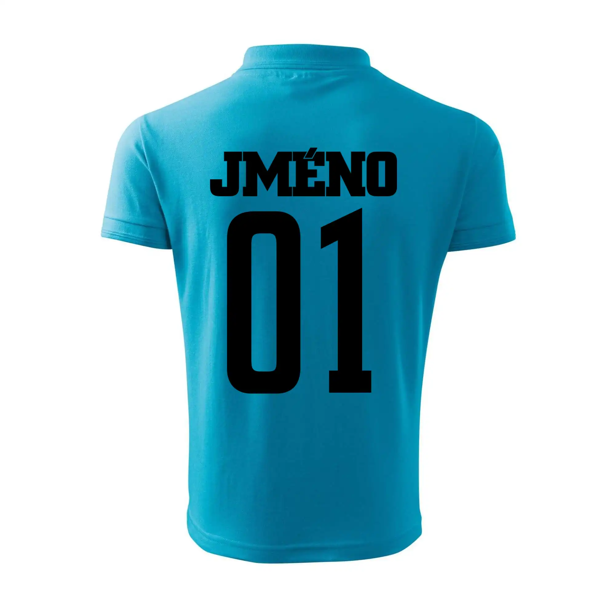Fotbalový dres - vlastní jméno a číslo