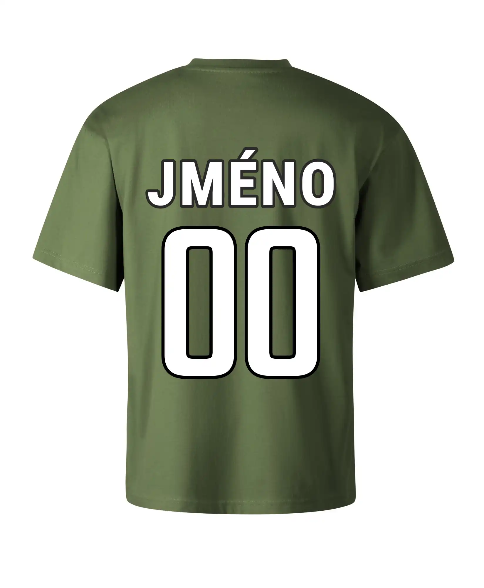 Fotbalový dres - vlastní jméno a číslo
