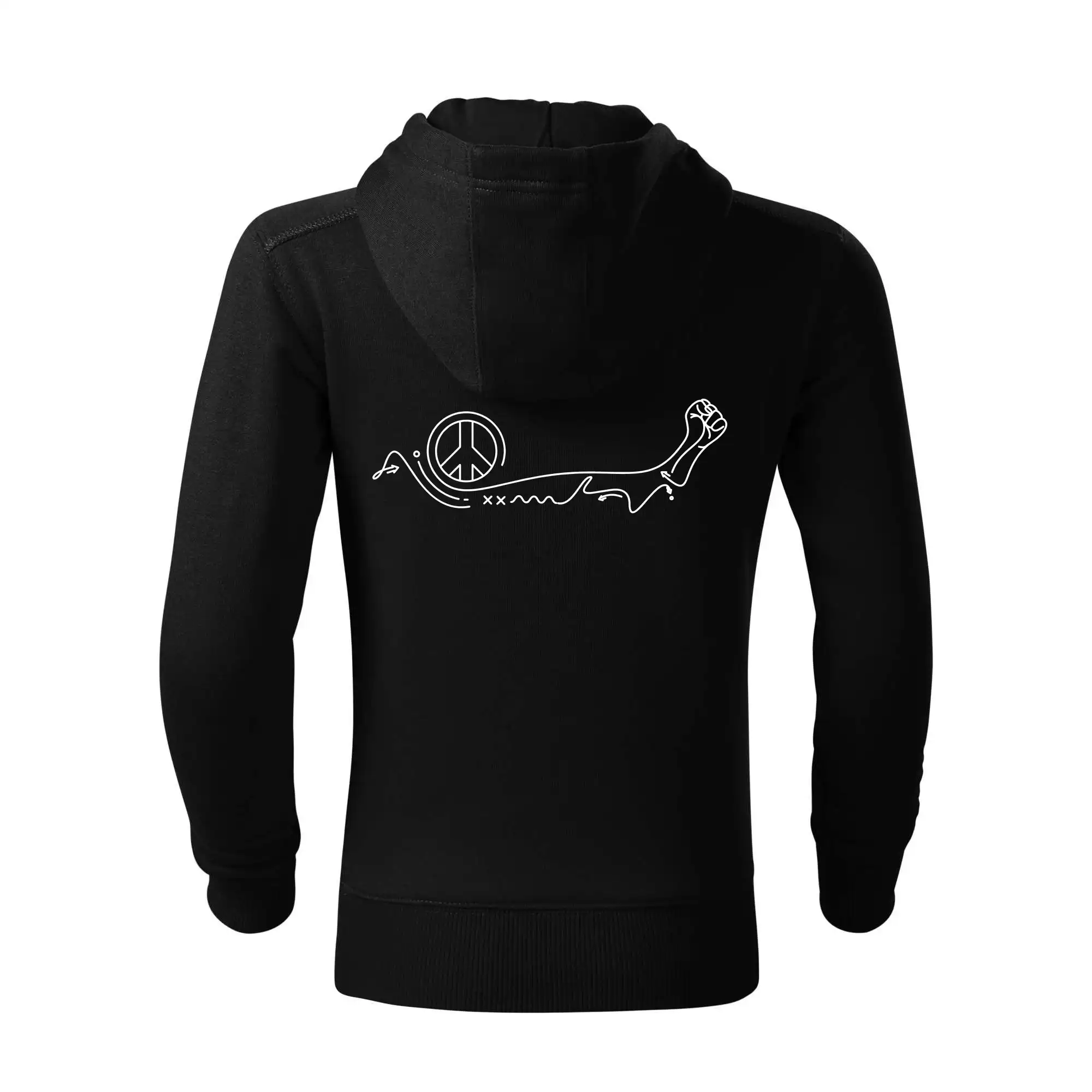 Pěst a symbol míru