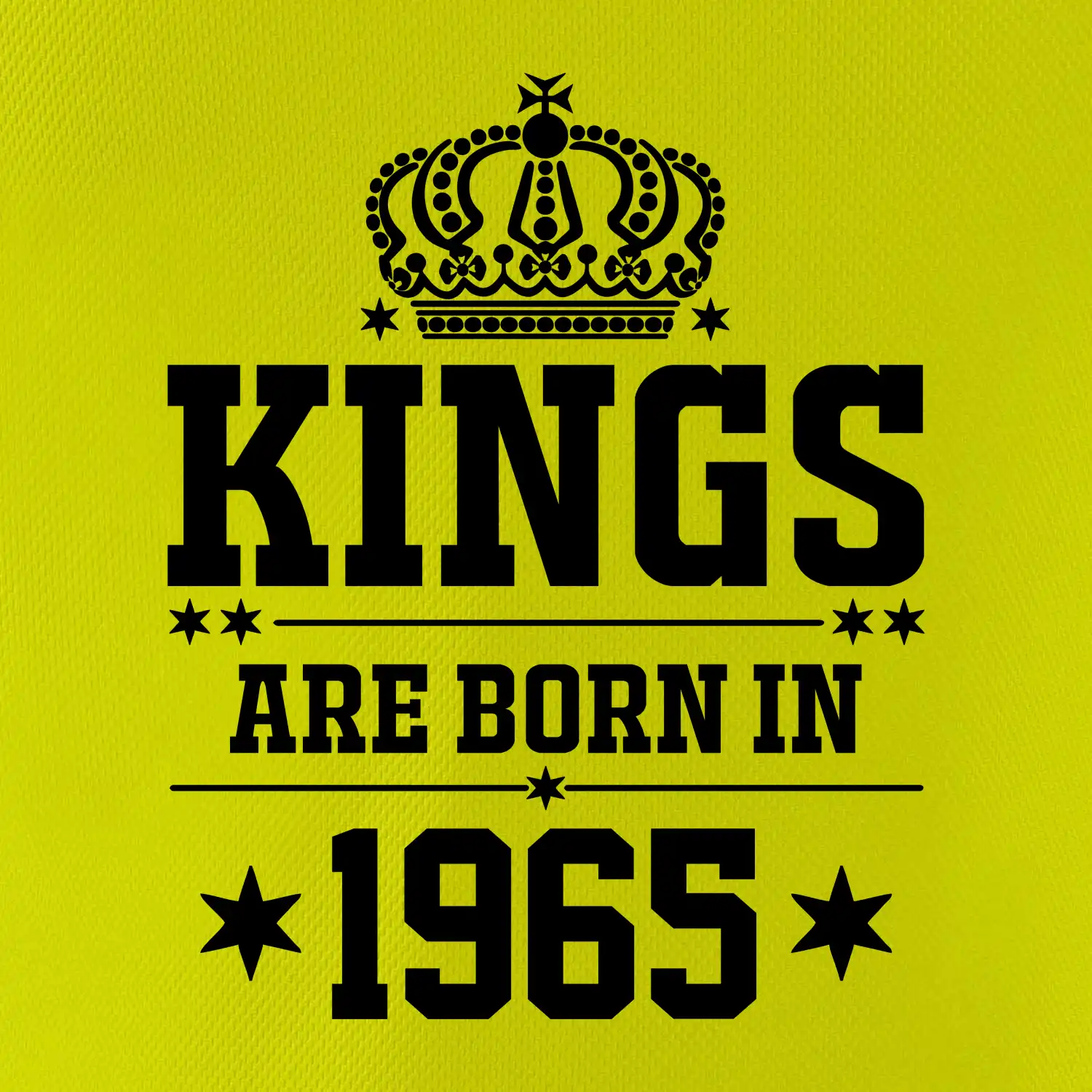 Kings are born in 1965