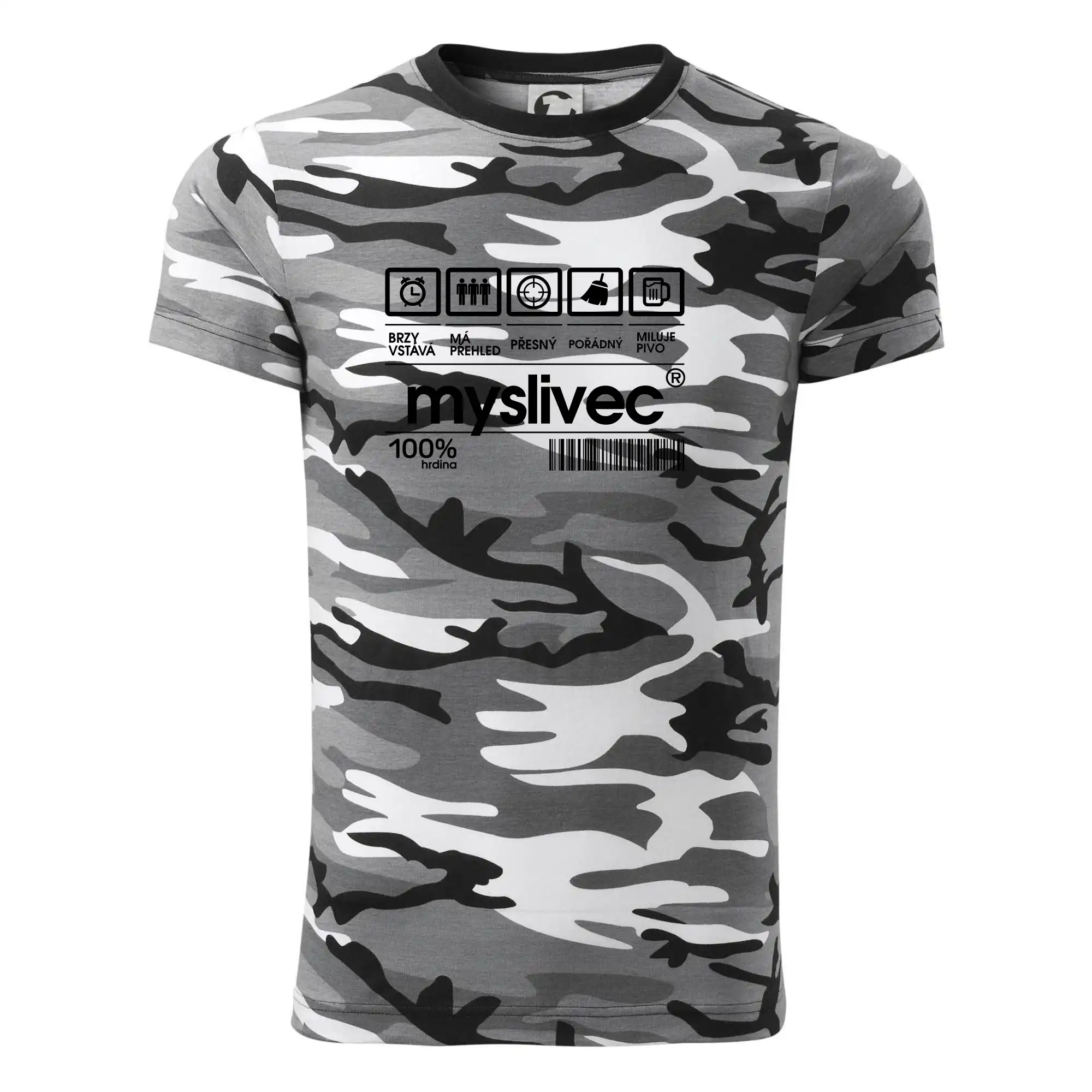 Čárový kód myslivec