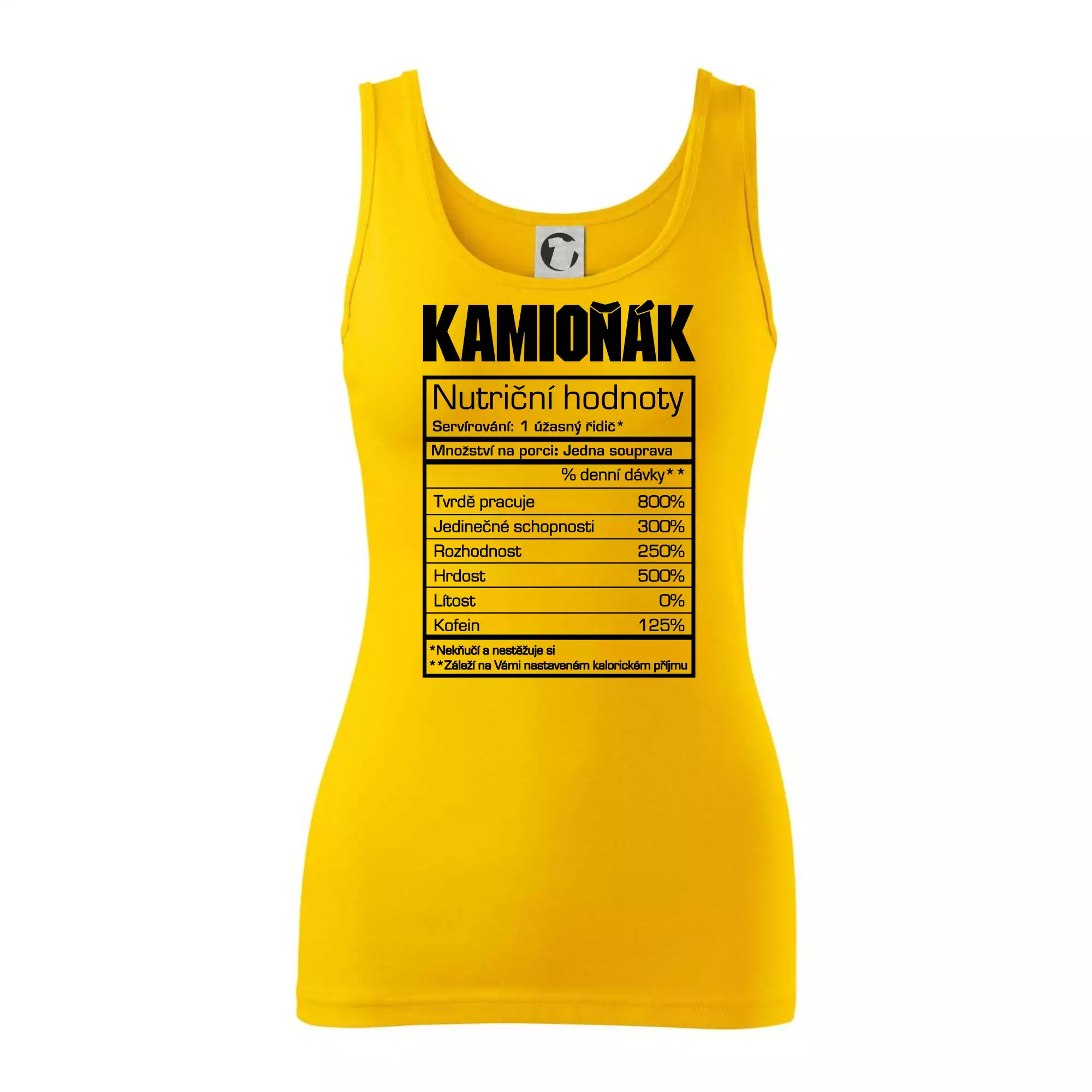 Nutriční hodnoty - Kamioňák