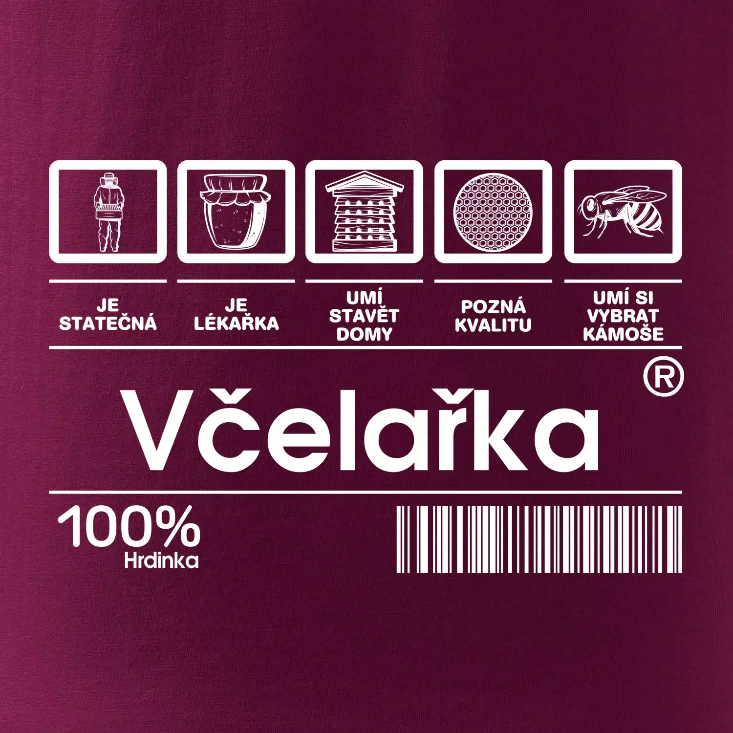 Čárový kód včelařka