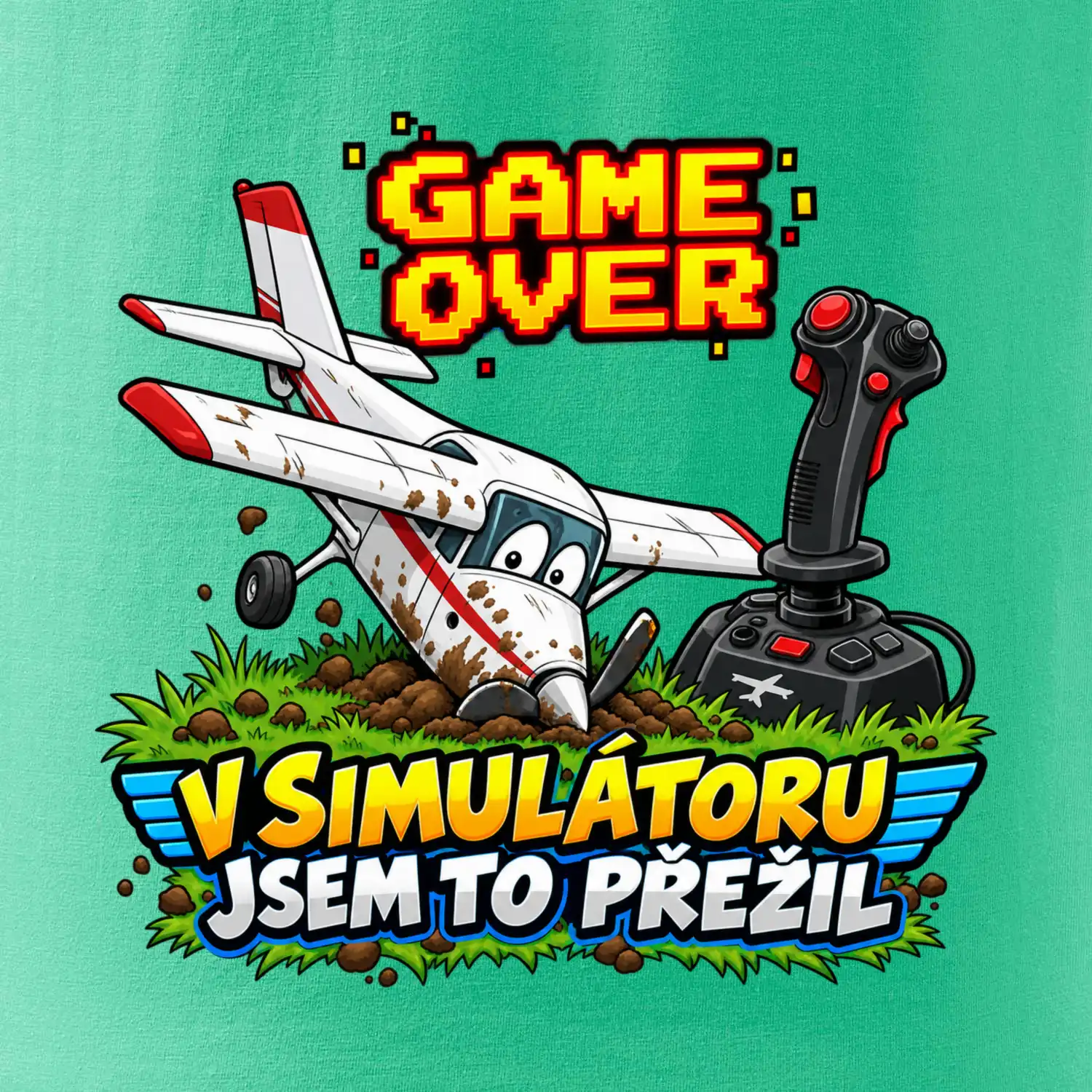 V simulátoru jsem to přežil