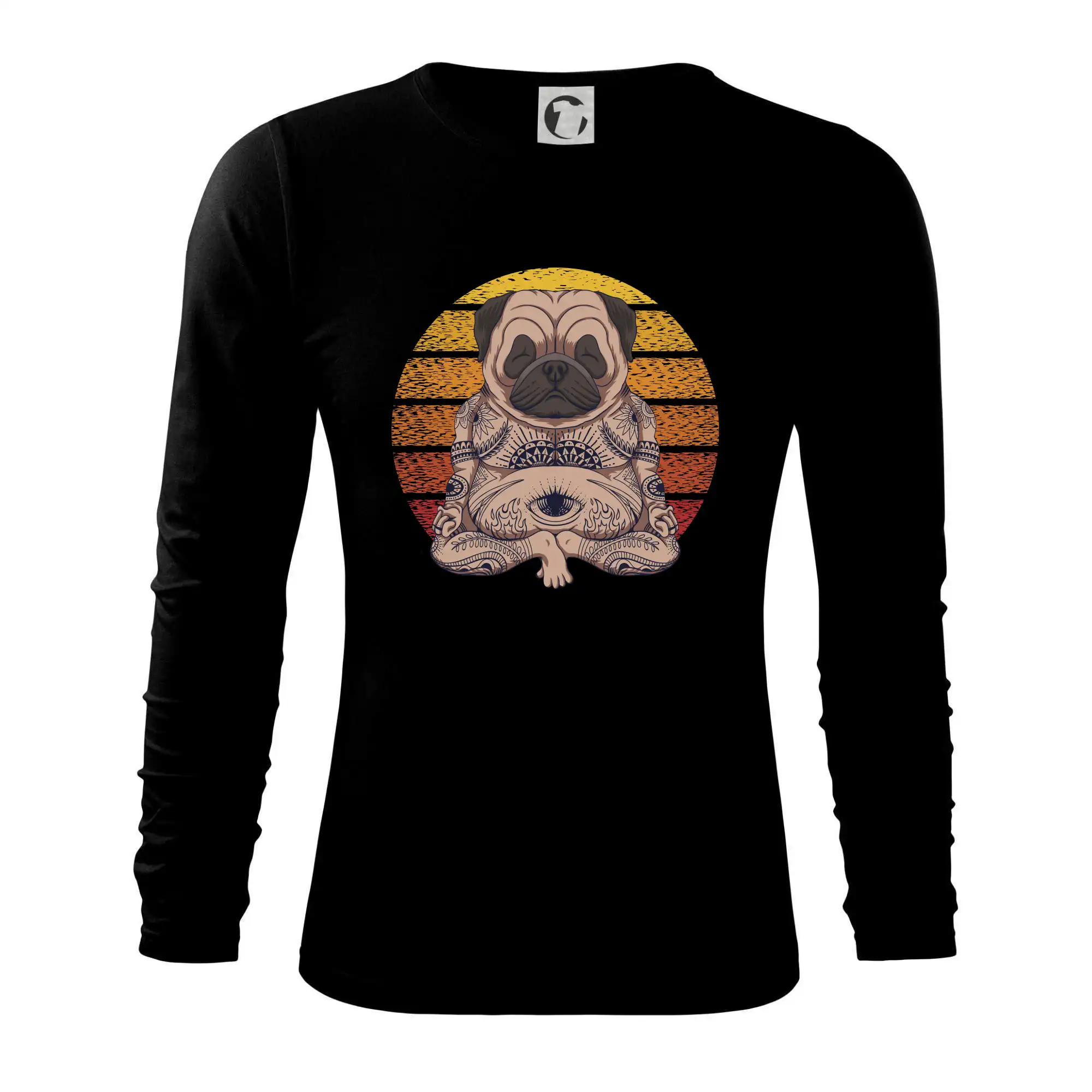 Yoga meditace - pug