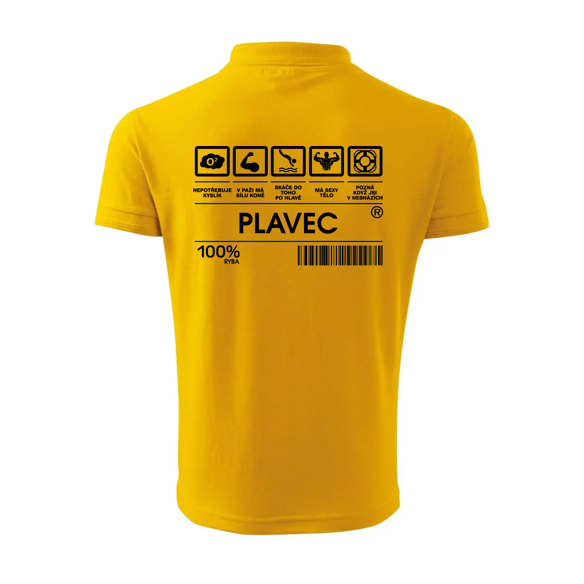 Čárový kód  - Plavec