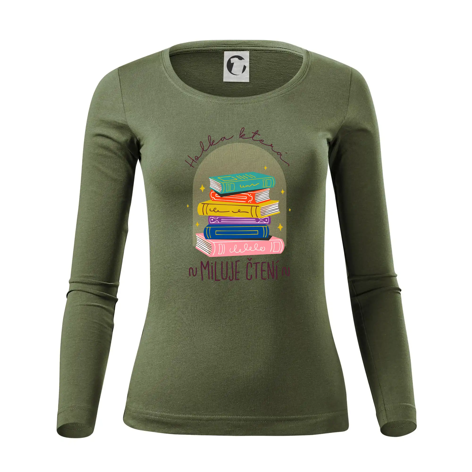 Holka, která miluje čtení