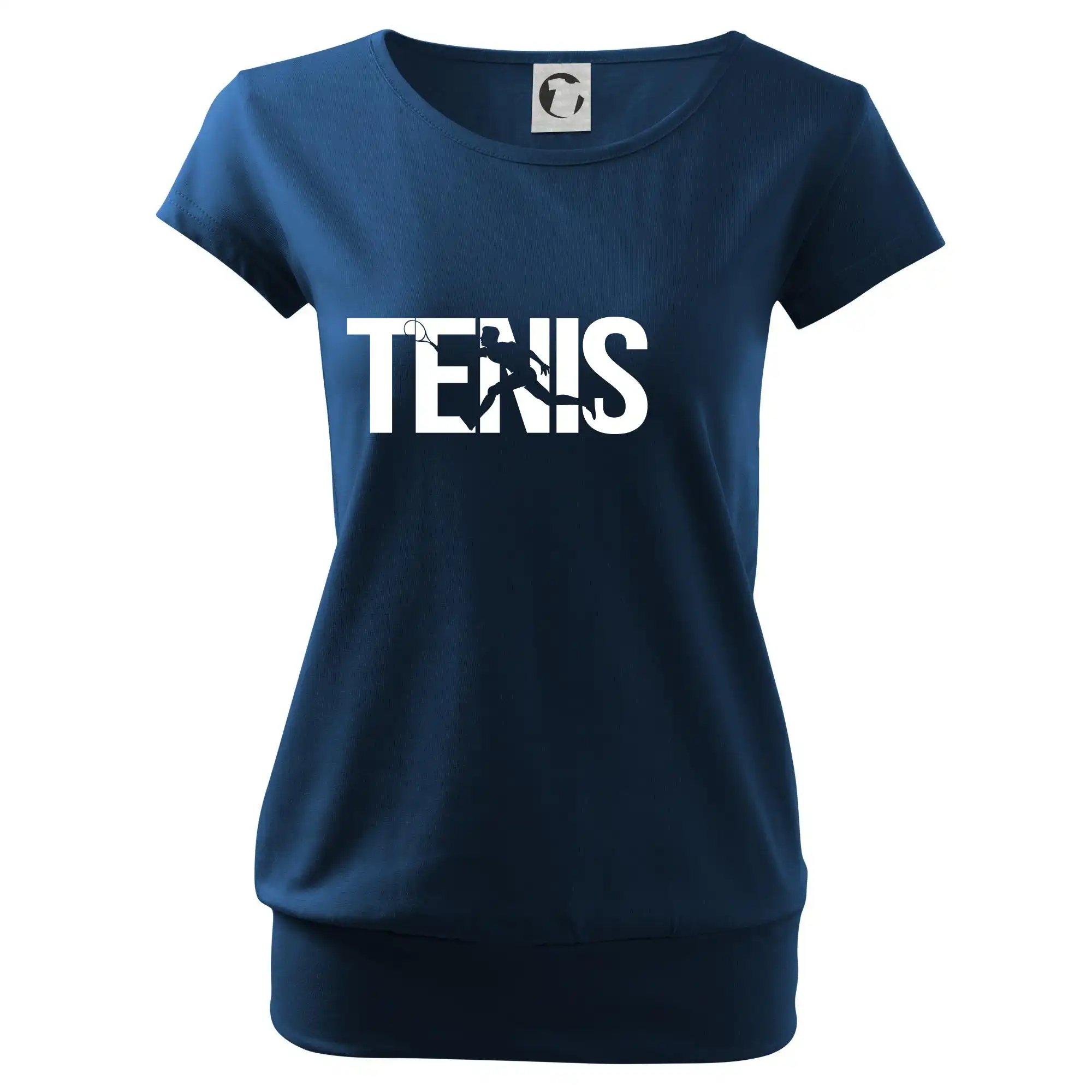 Tenis nápis silueta