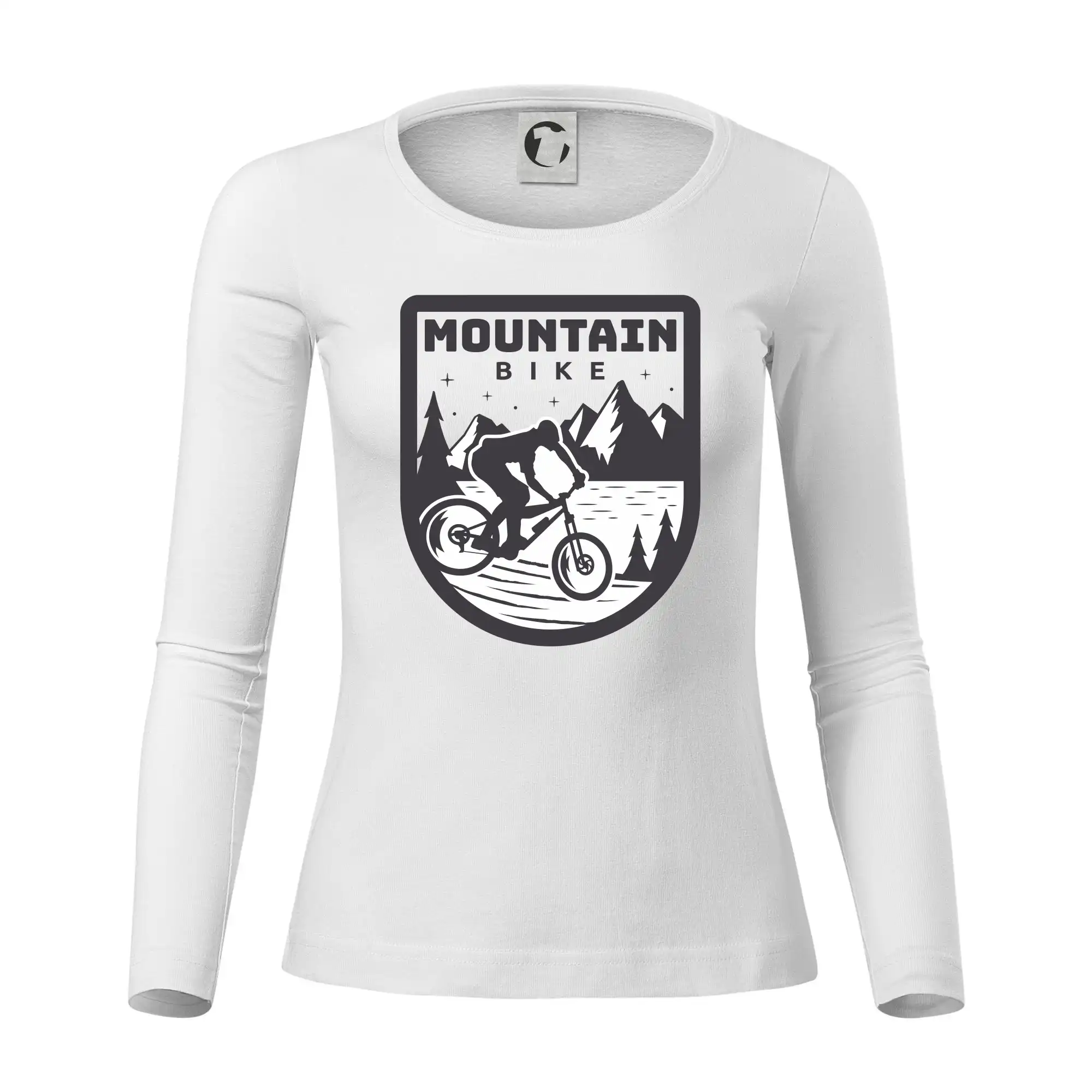 MTB mountain bike logo prsa zaoblené
