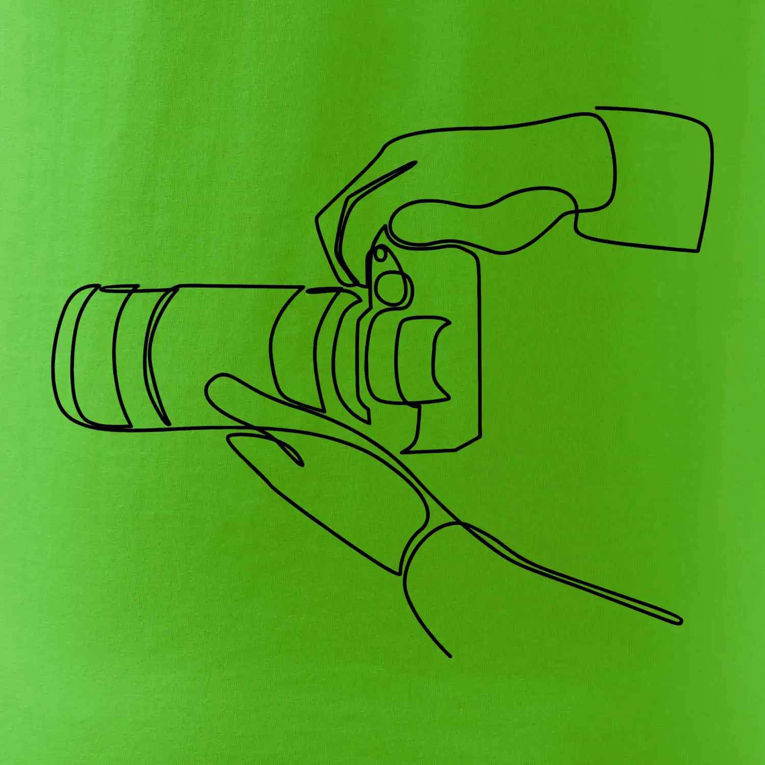 Fotograf jedním tahem