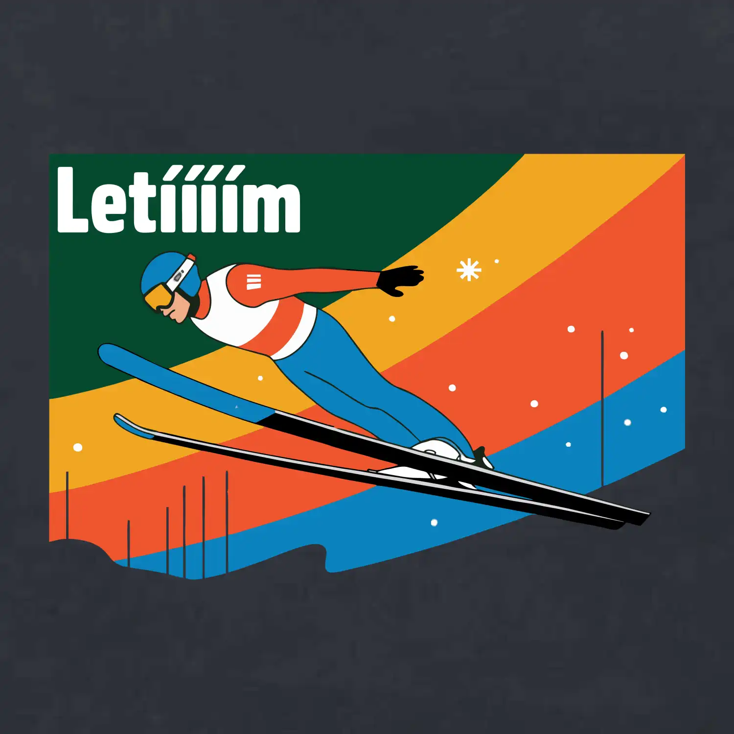 Letííím Skokan na lyžích