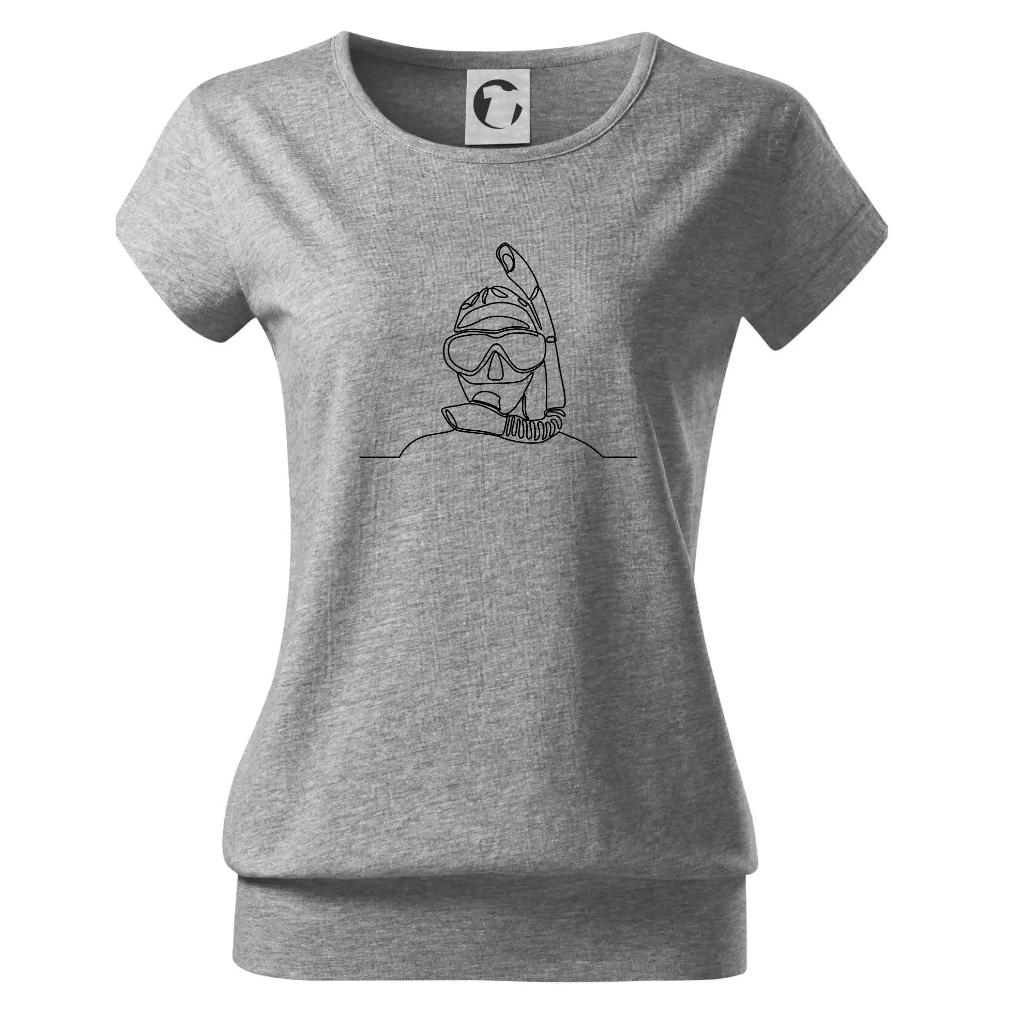 Potápěč jedním tahem