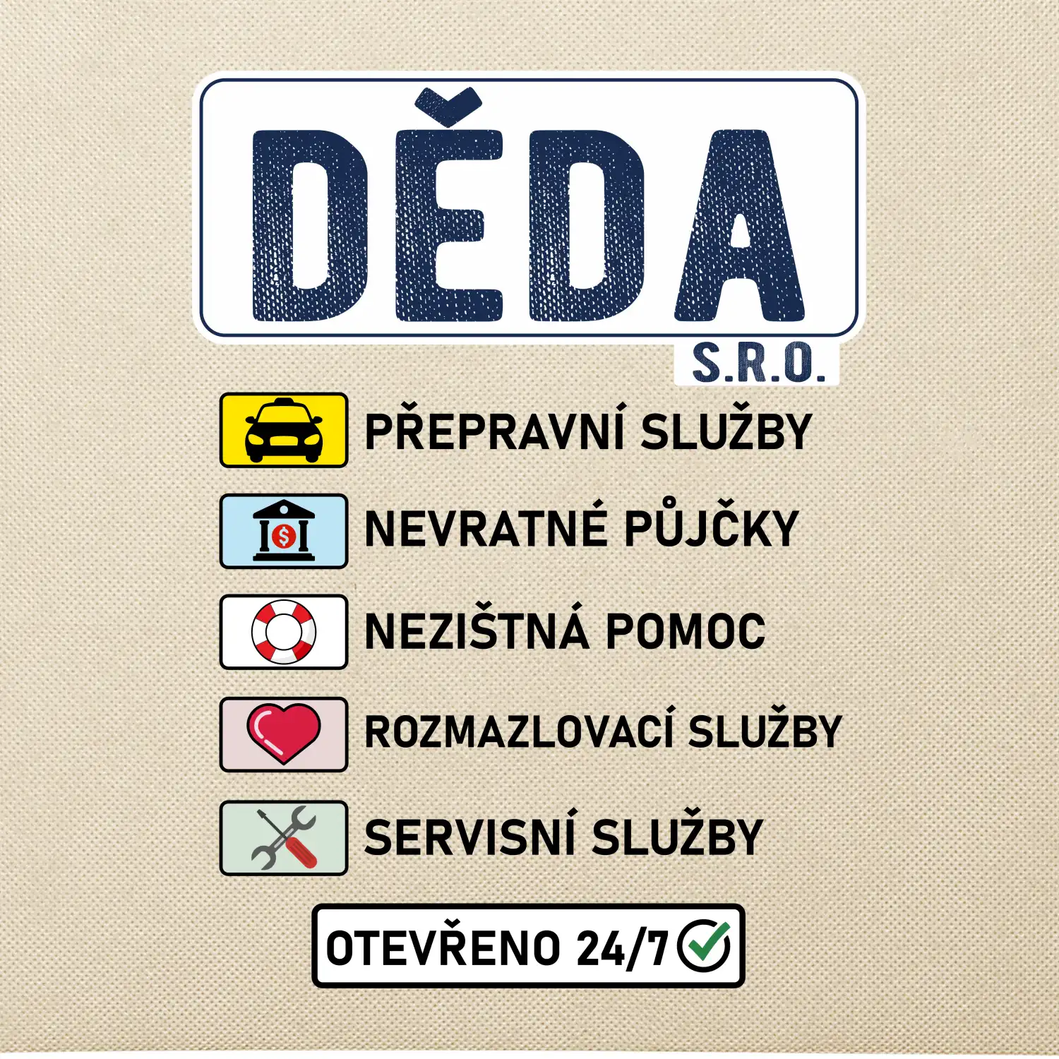Děda sro služby