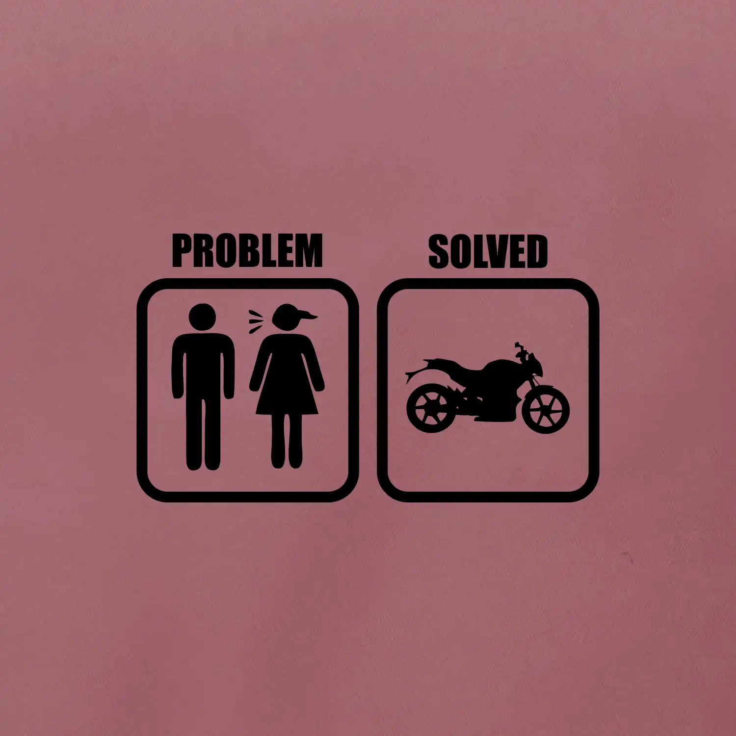 Problém silniční motorka