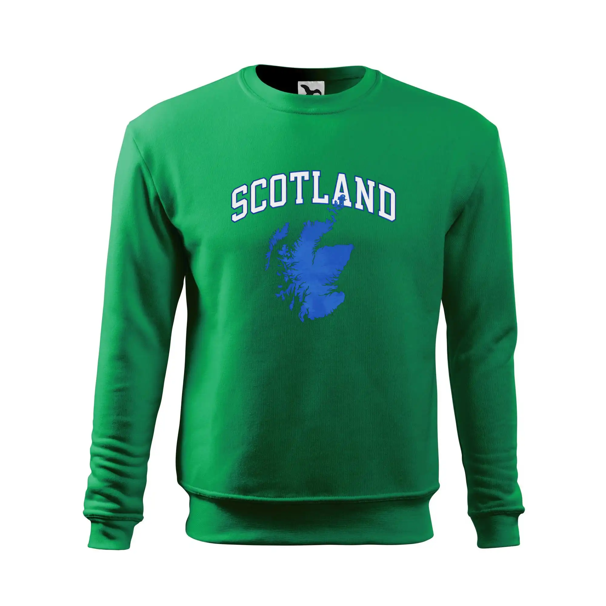 Scotland nápis s mapou