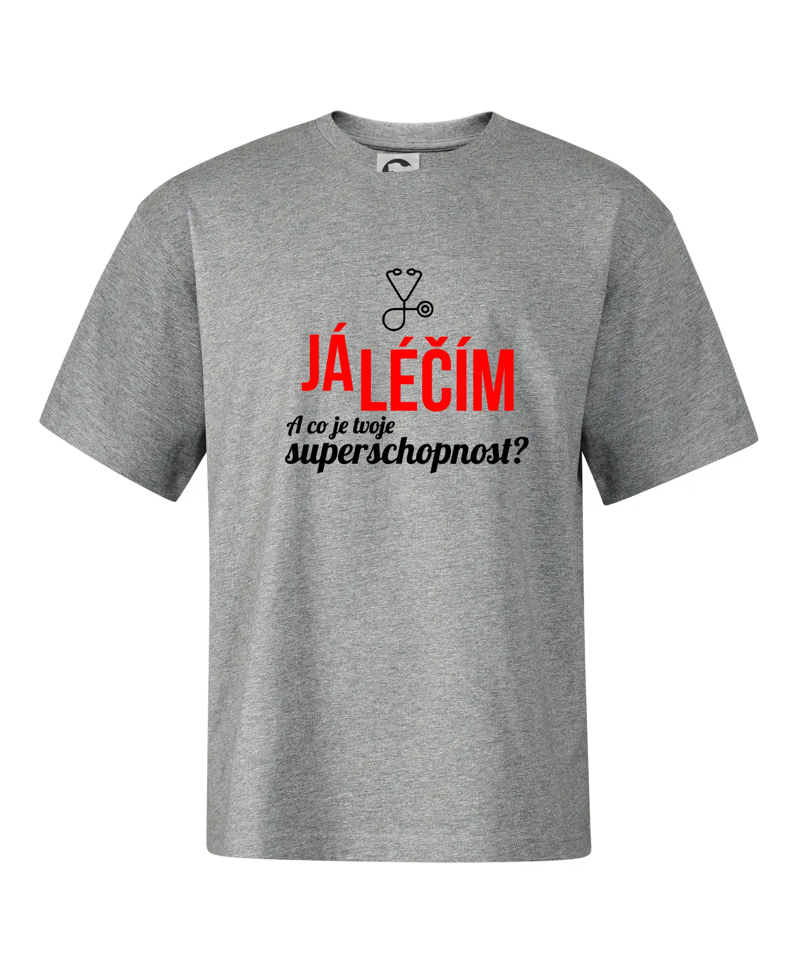 Já léčím - tvoje superschopnost? Rovný nápis