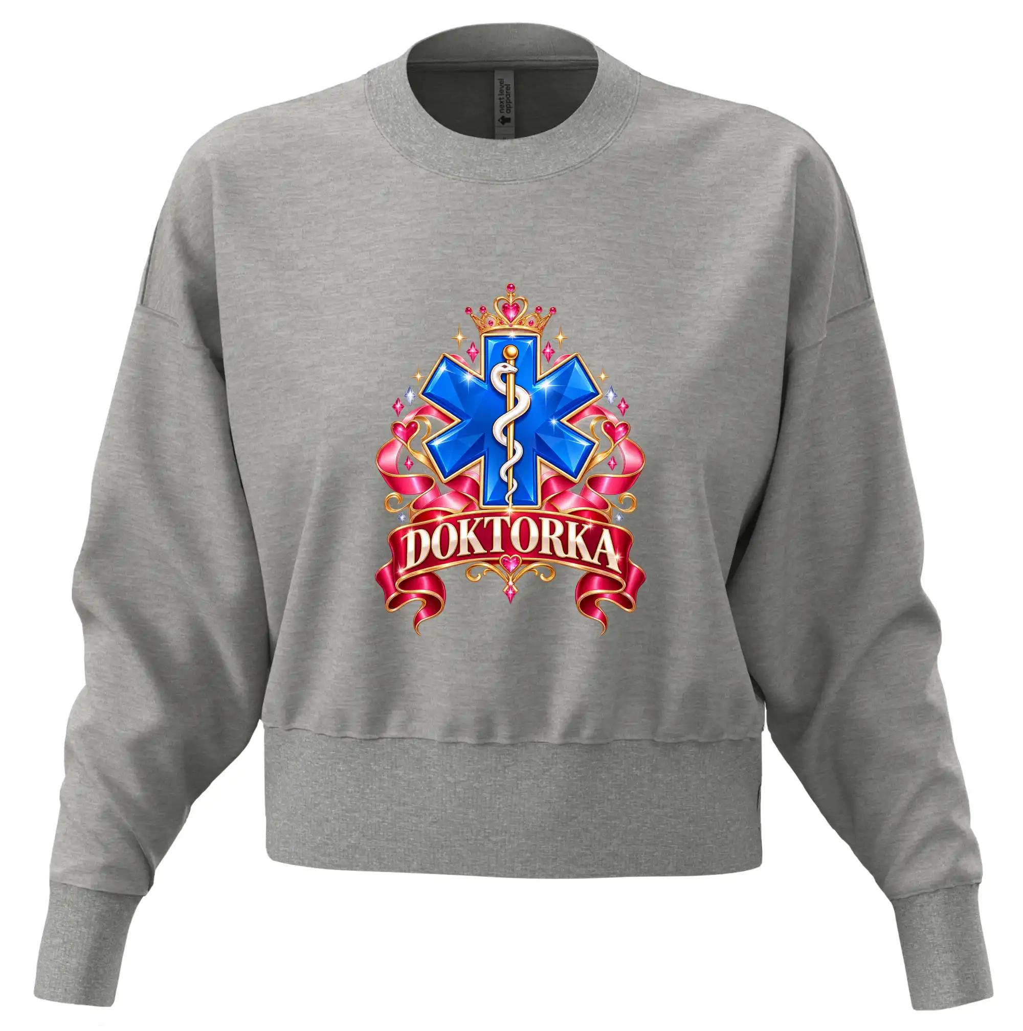 Doktorka - stuhy a kříž