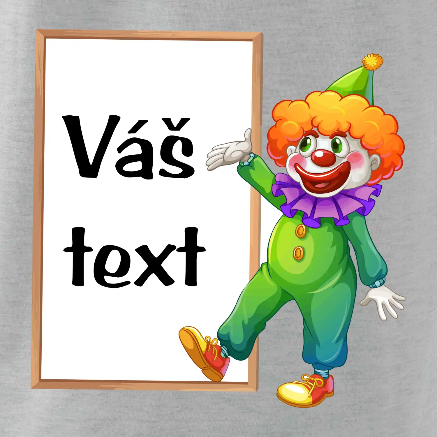 Klaun - Váš text