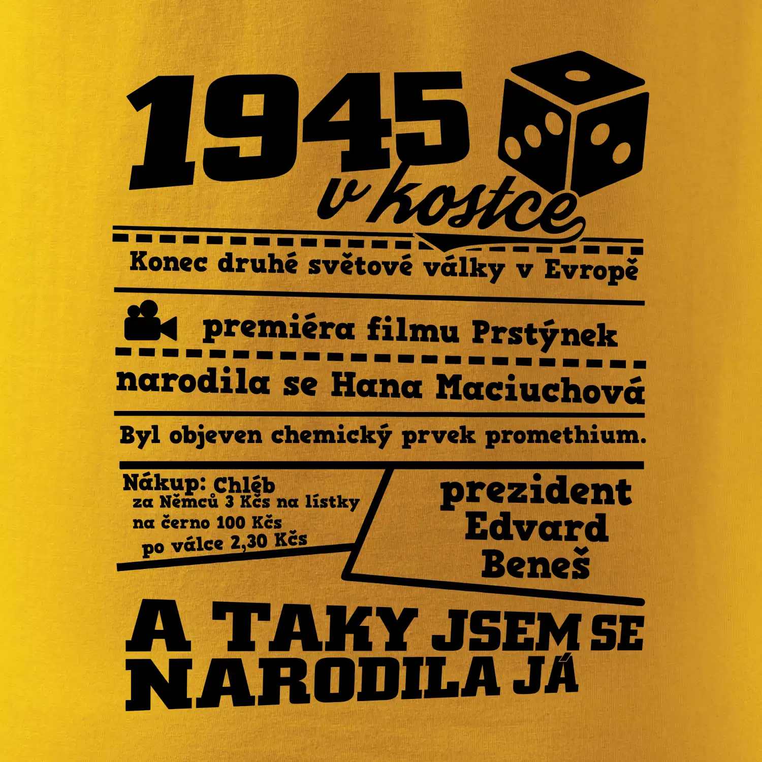 1945 v kostce