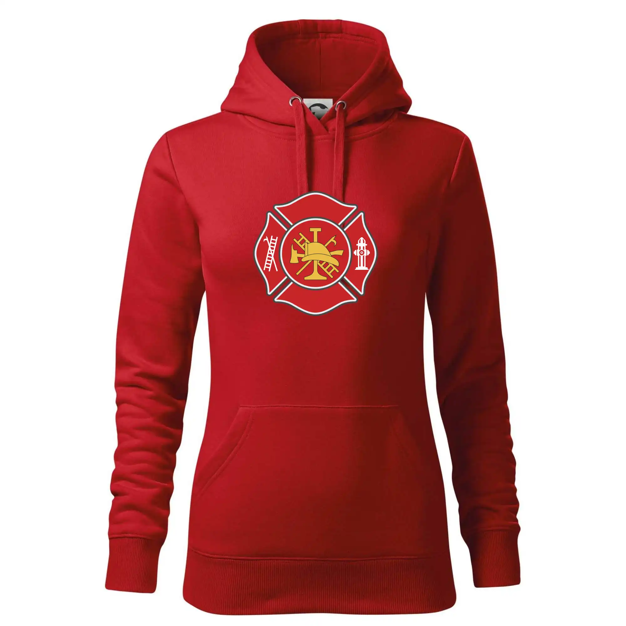 Fire department logo červené