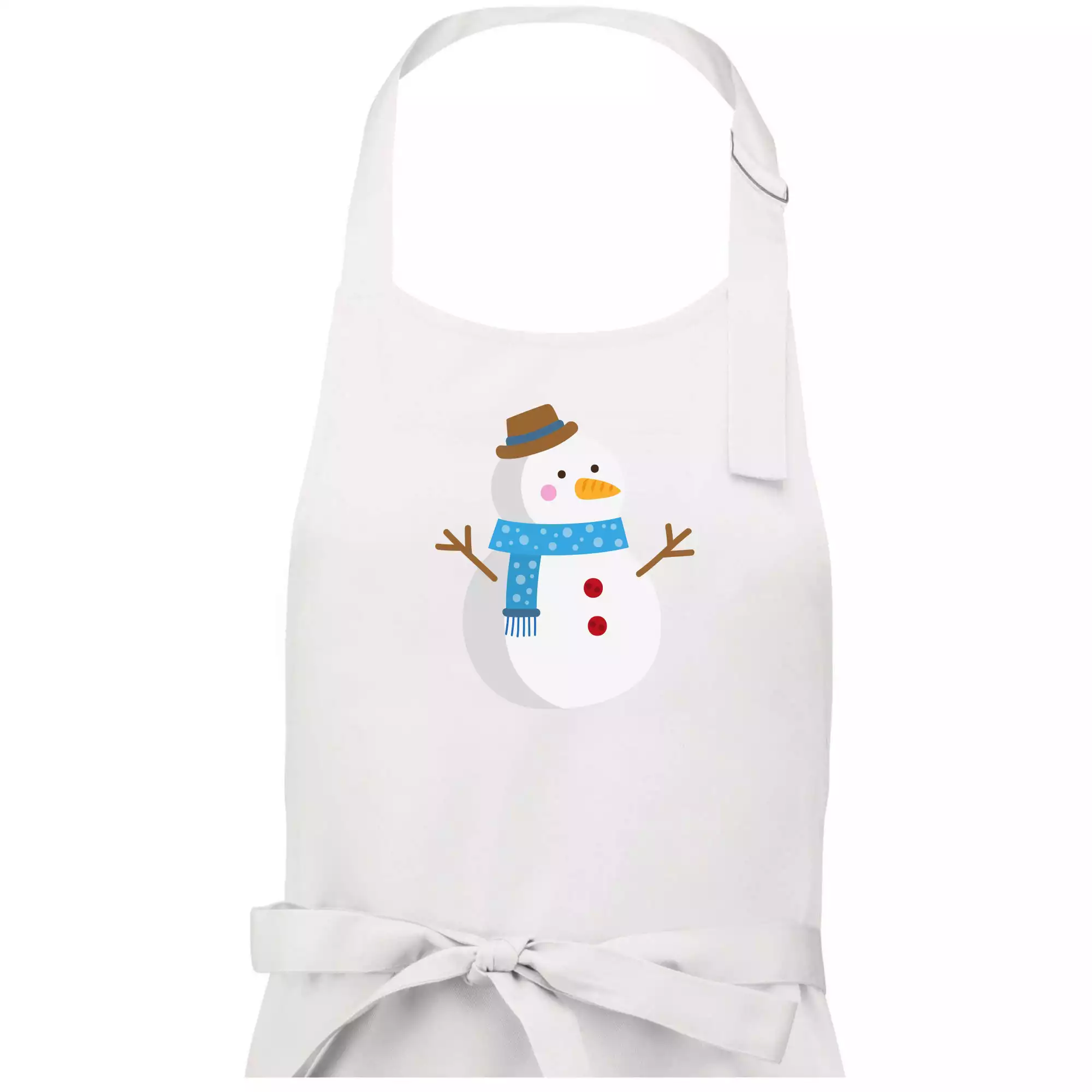 Sněhulák se šálou