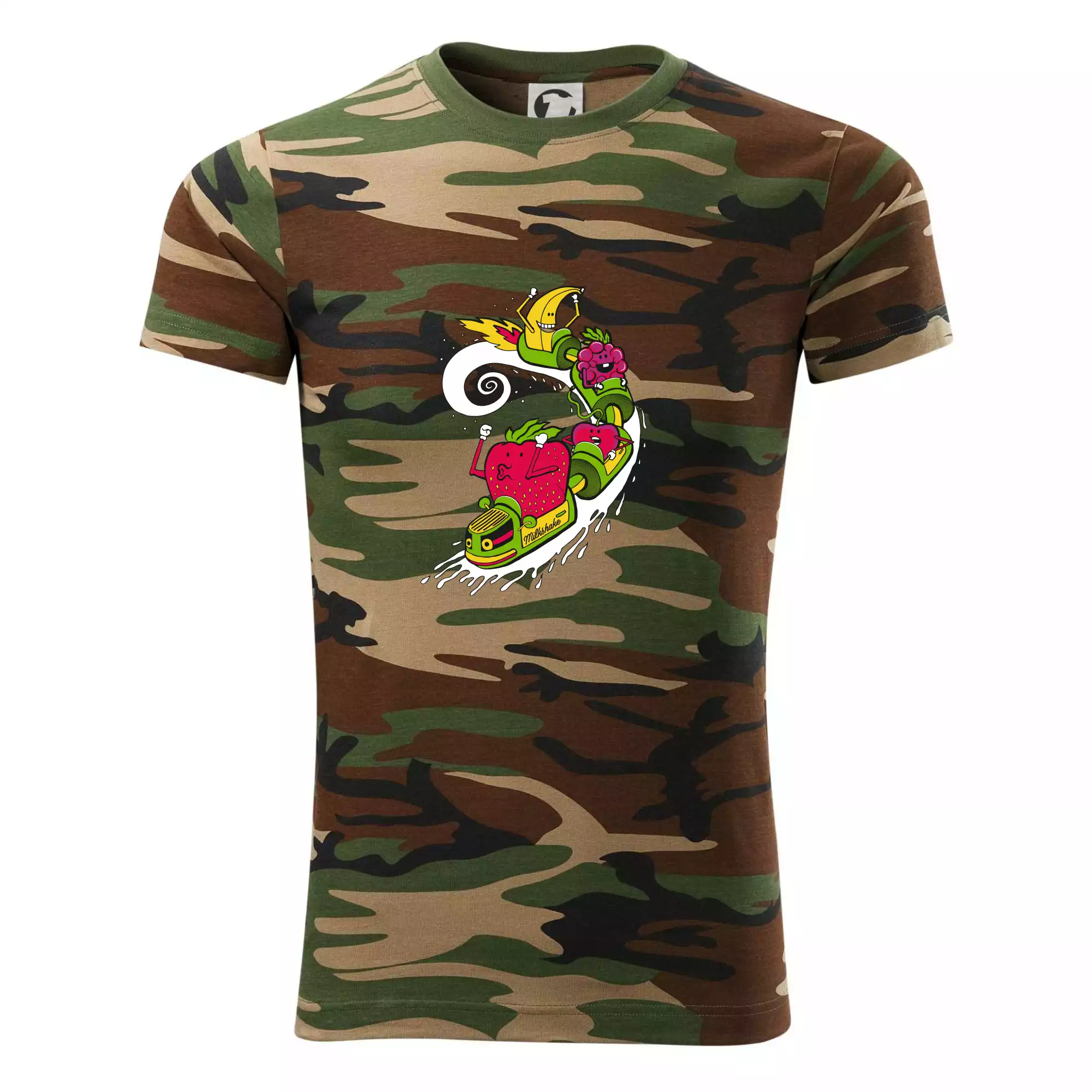 Milkshake vlak kreslený (Pecka design)