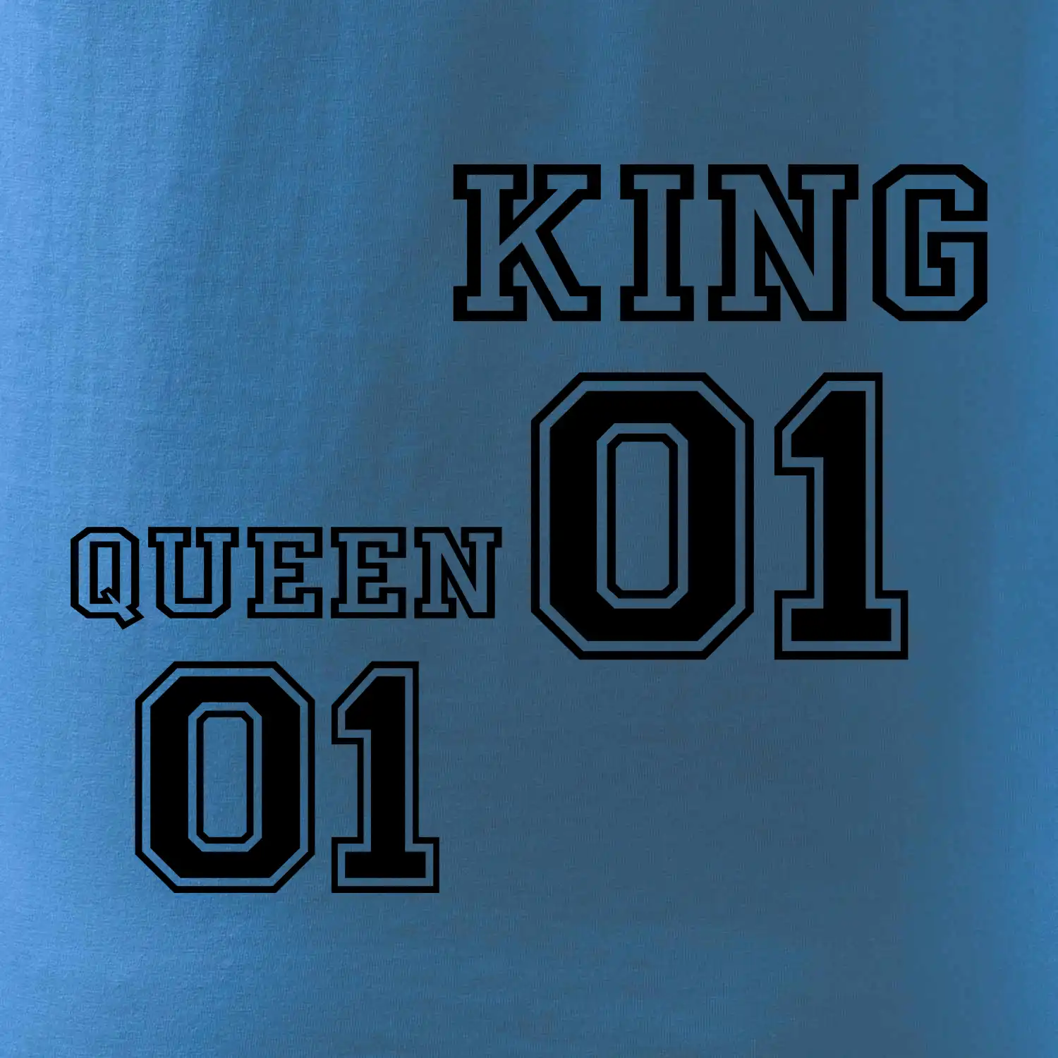 King - Queen - 01 dres (černobílá)