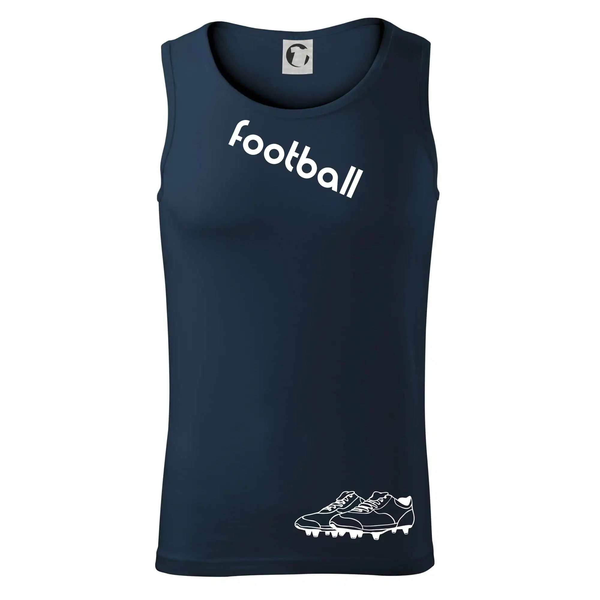 FOOTBALL nápis šikmo