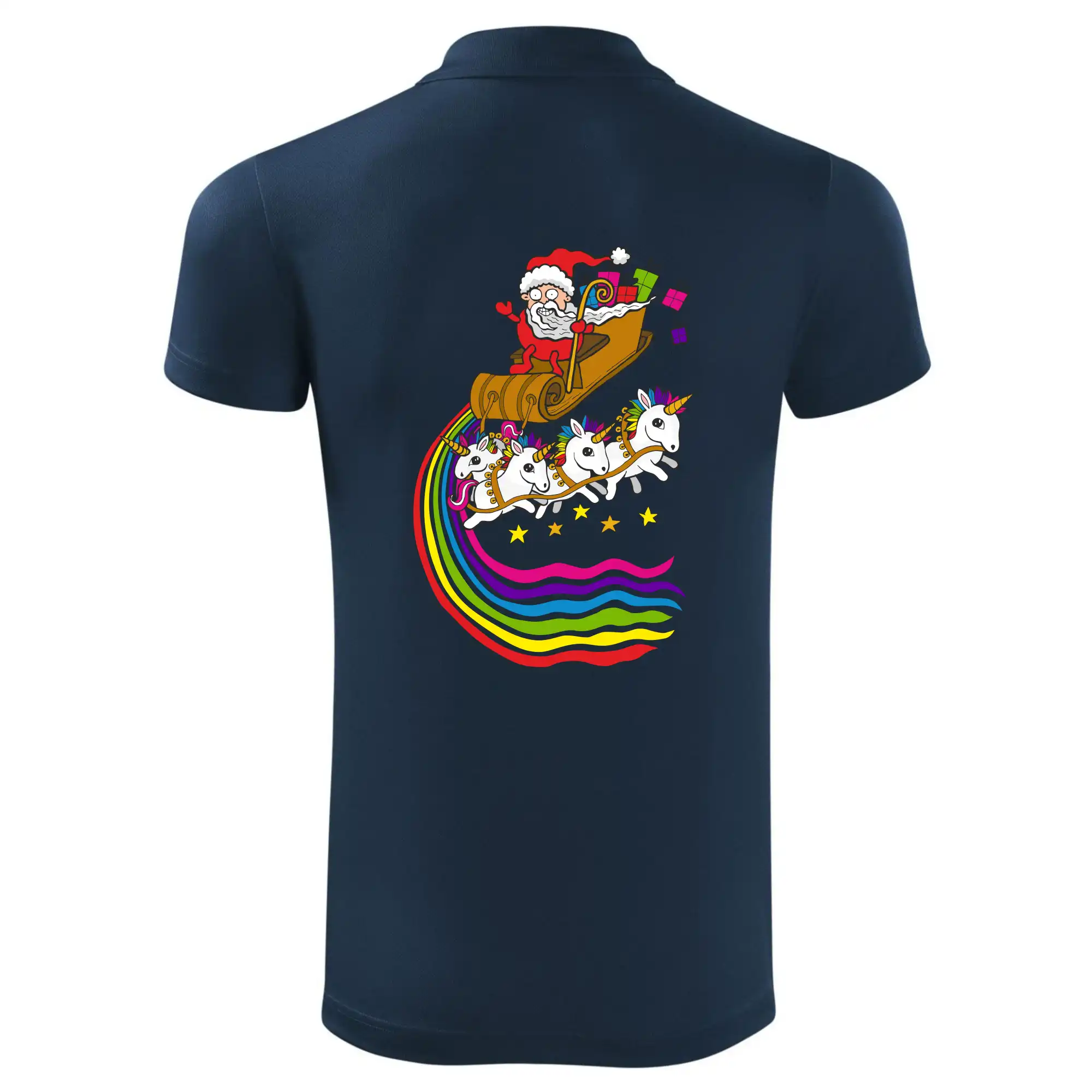 Santa a jednorožci (Pecka design)