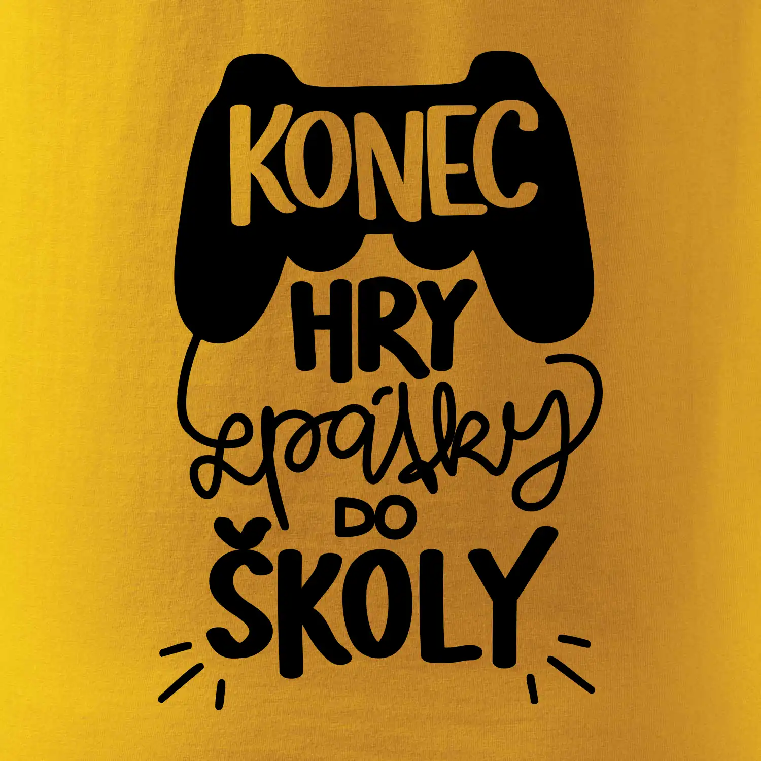 Konec hry, zpátky do školy