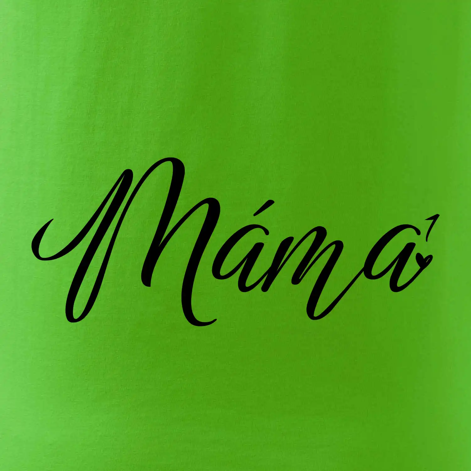 Psací máma první mocnina - jedno dítě