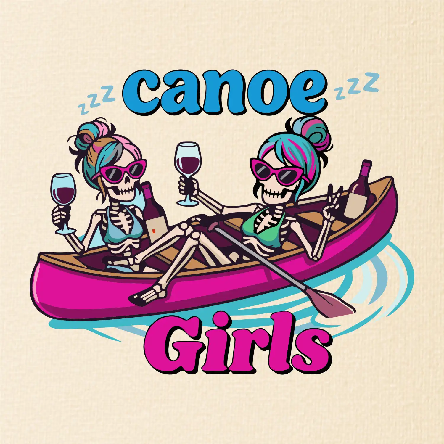 Canoe girls